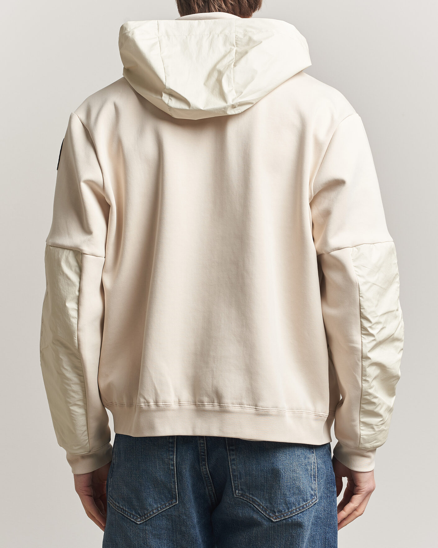 Uomini | Giacche | Parajumpers | Kouga Evo Fleece Hooded Hybrid Jacket Moonbeam