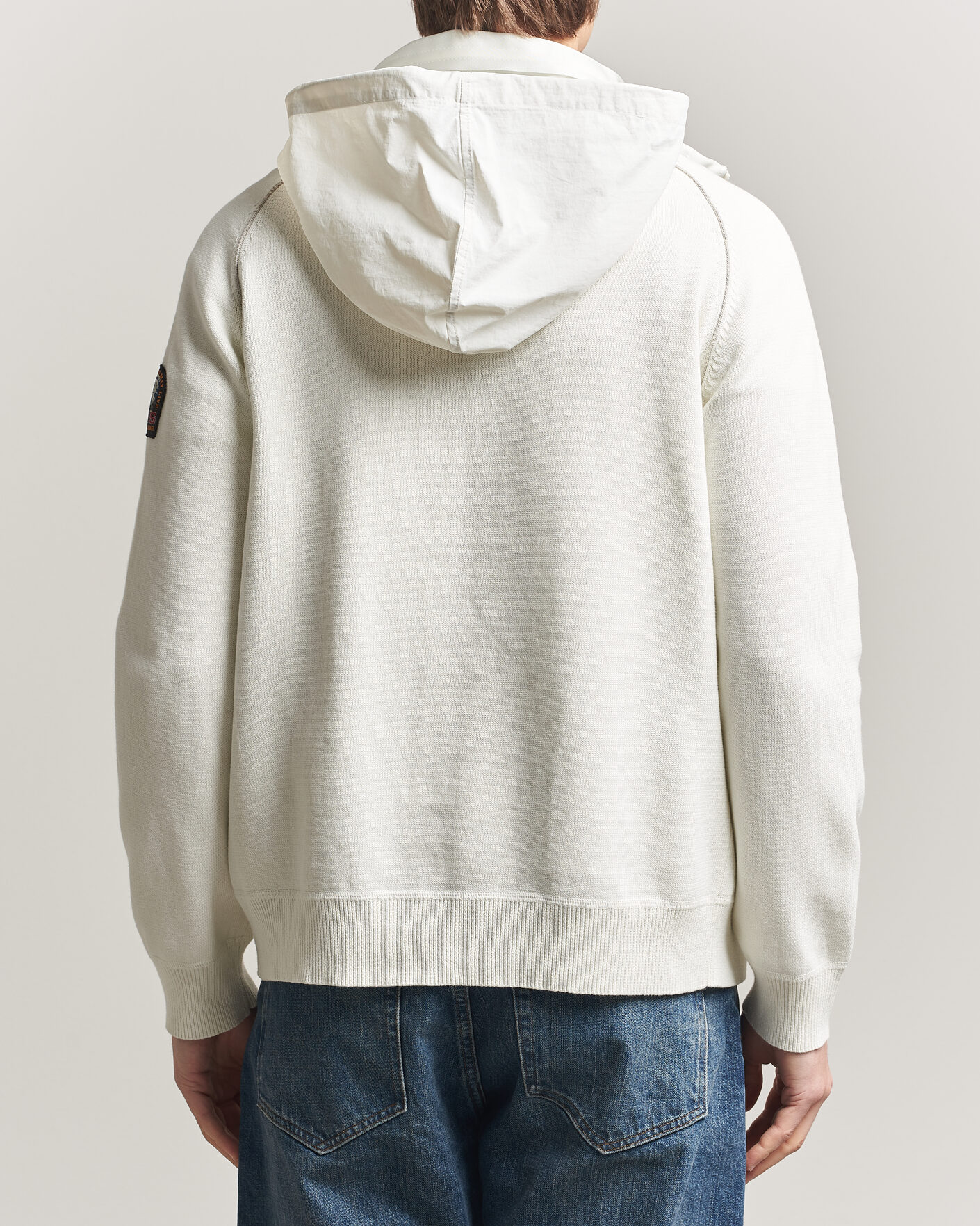 Uomini | Giacche | Parajumpers | Bargany Rescue Knitted Hybrid Jacket Star White