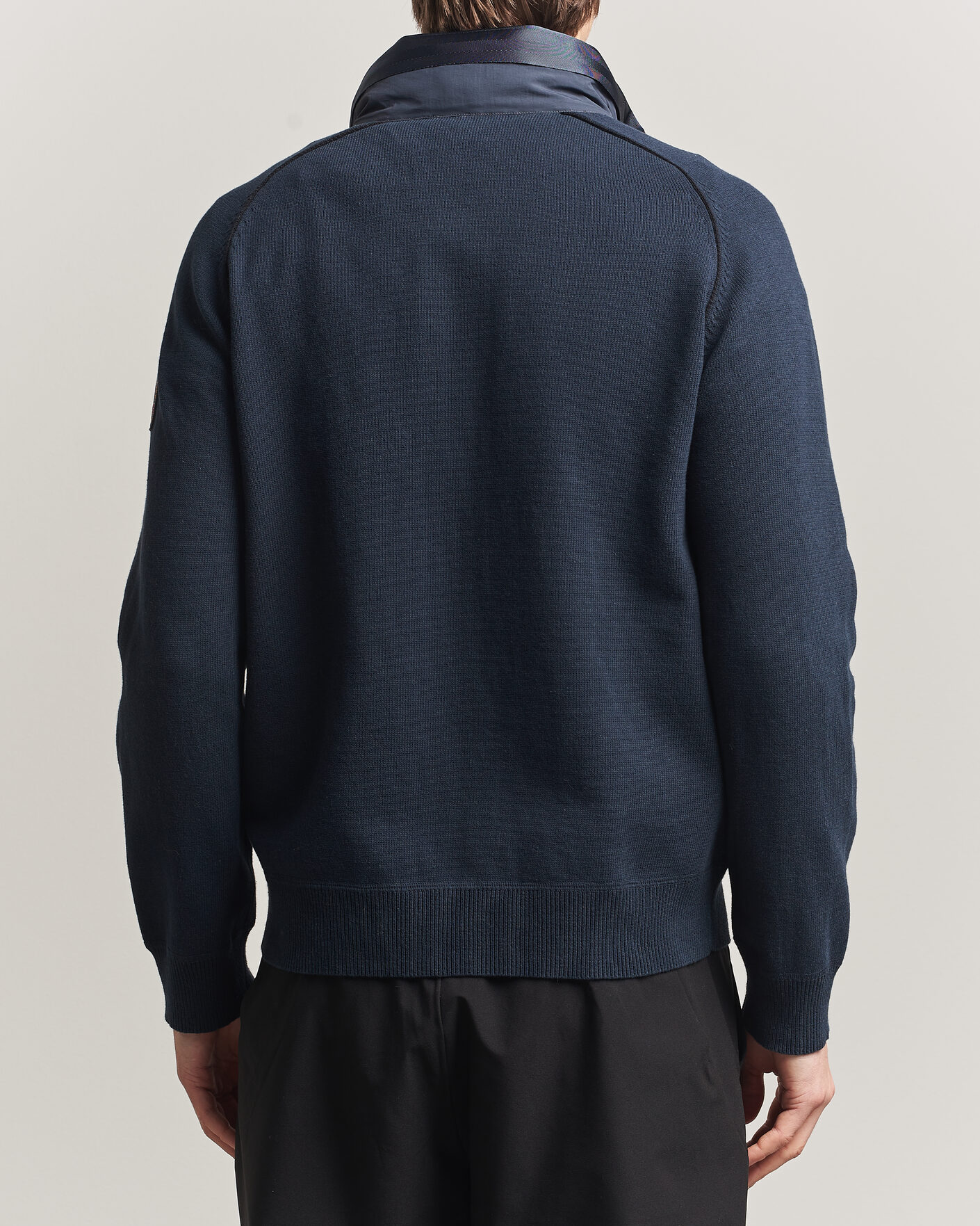 Uomini | Giacche | Parajumpers | Bargany Rescue Knitted Hybrid Jacket Ink Blue