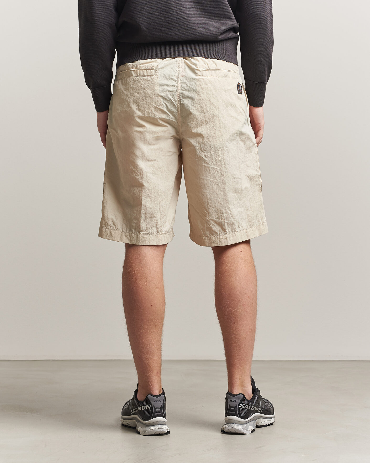 Uomini | Pantaloncini | Parajumpers | Lex Smash Peached Nylon Shorts Bone