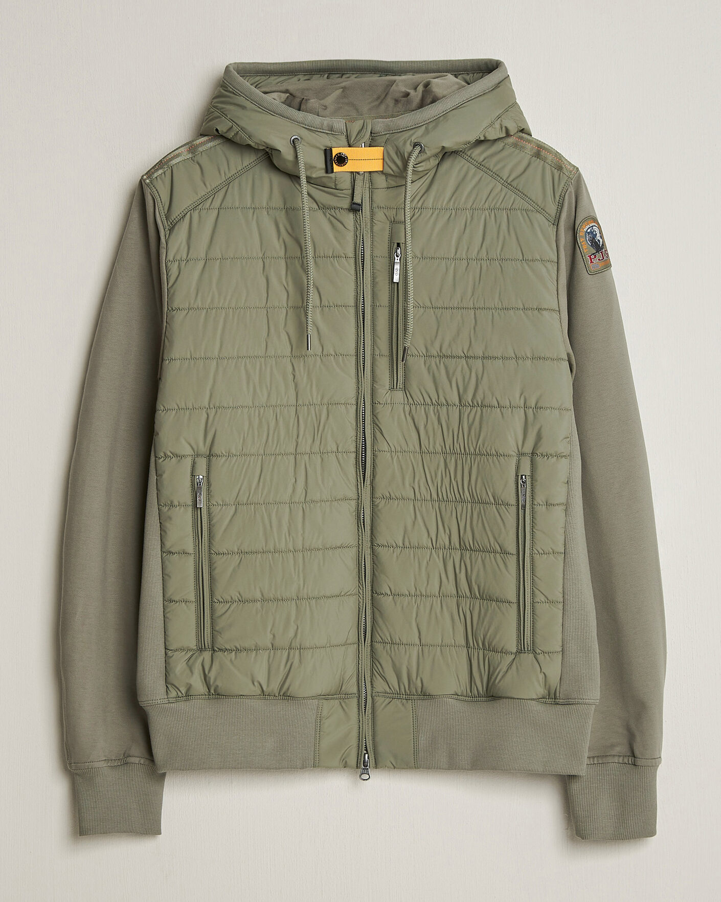 Uomini | Giacche | Parajumpers | Ivor Hybrid Hooded Jacket Ashen Sage