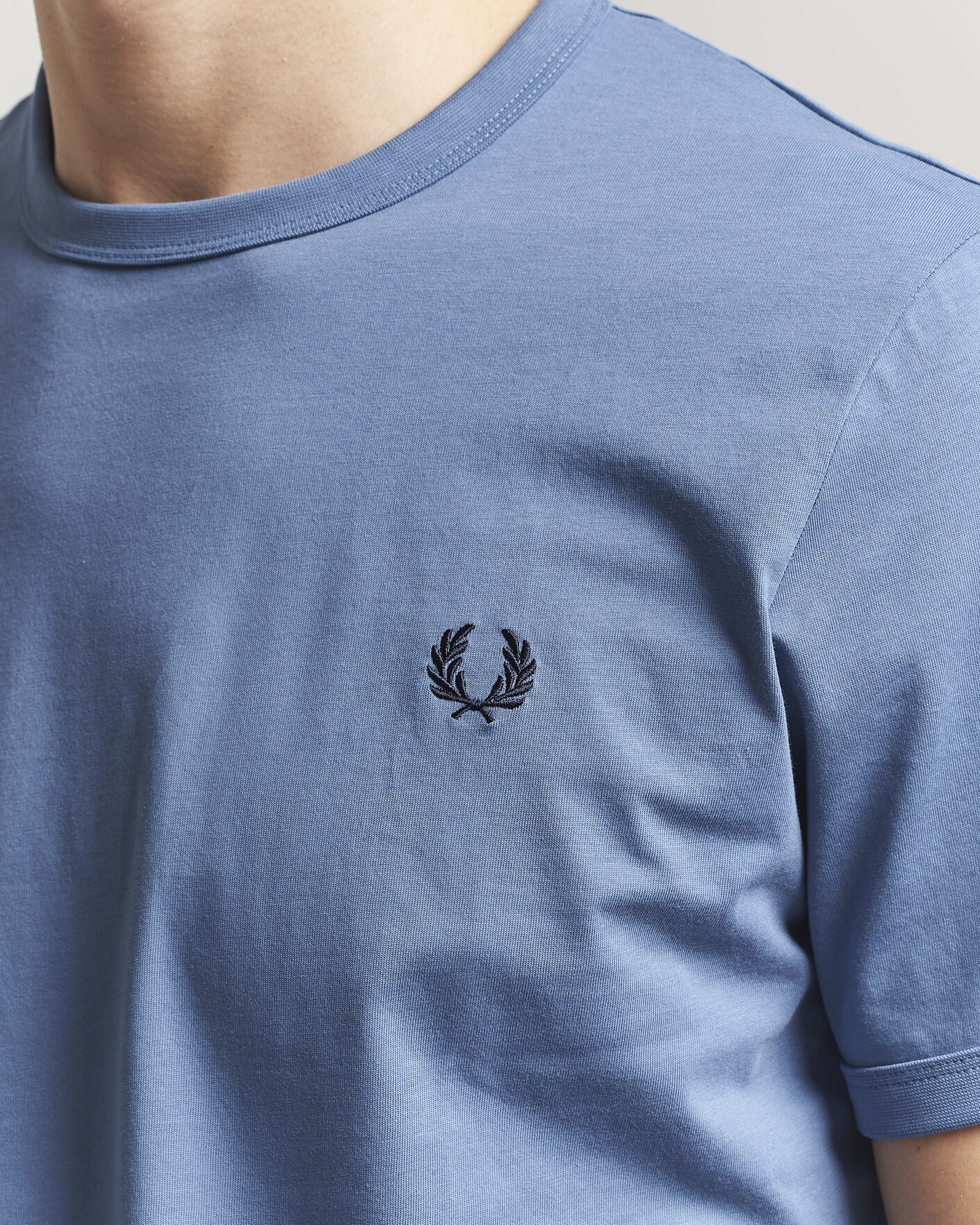 Uomini | T-shirt | Fred Perry | Ringer T-Shirt Ace Blue