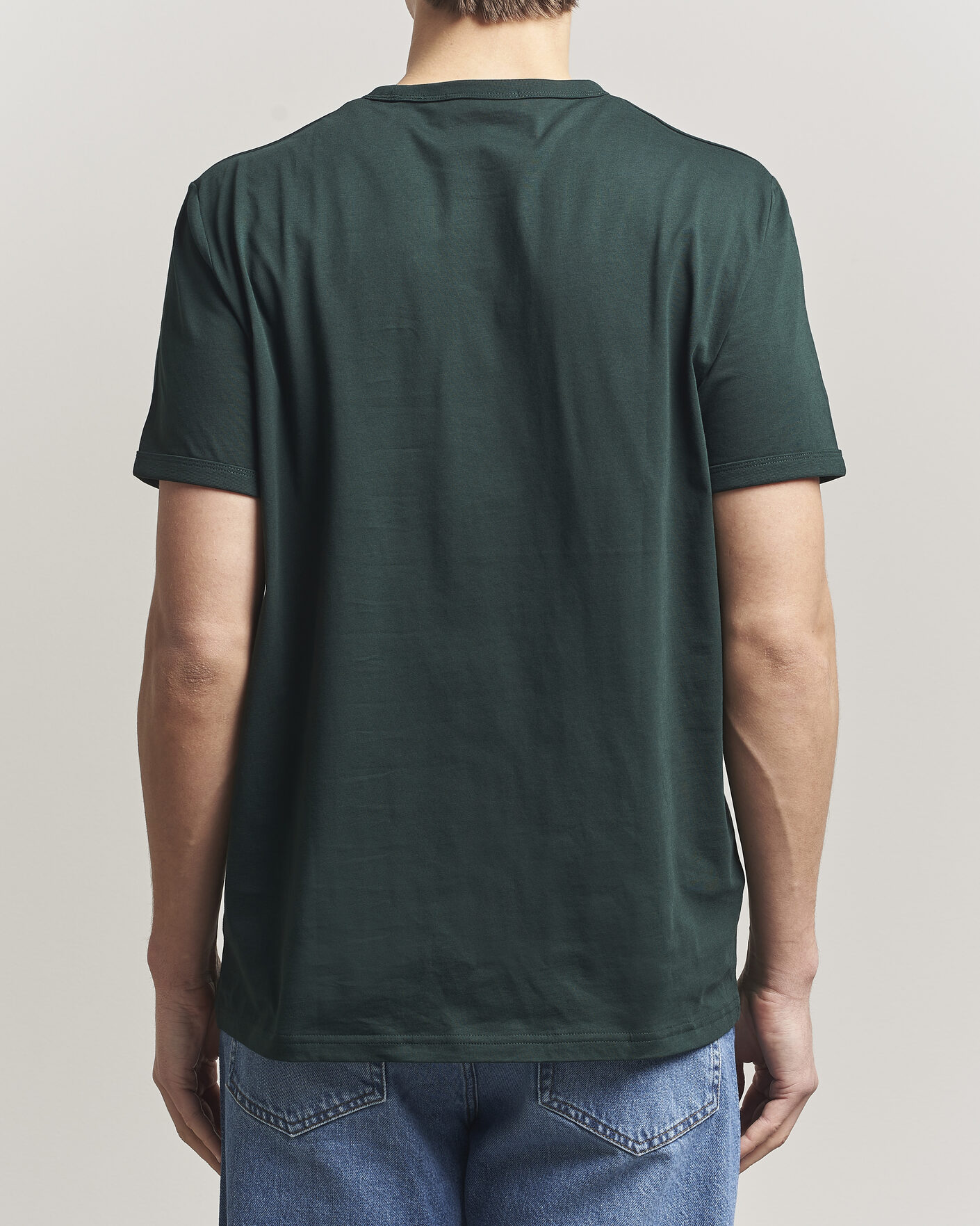 Uomini | T-shirt | Fred Perry | Ringer T-Shirt Grassroots Green