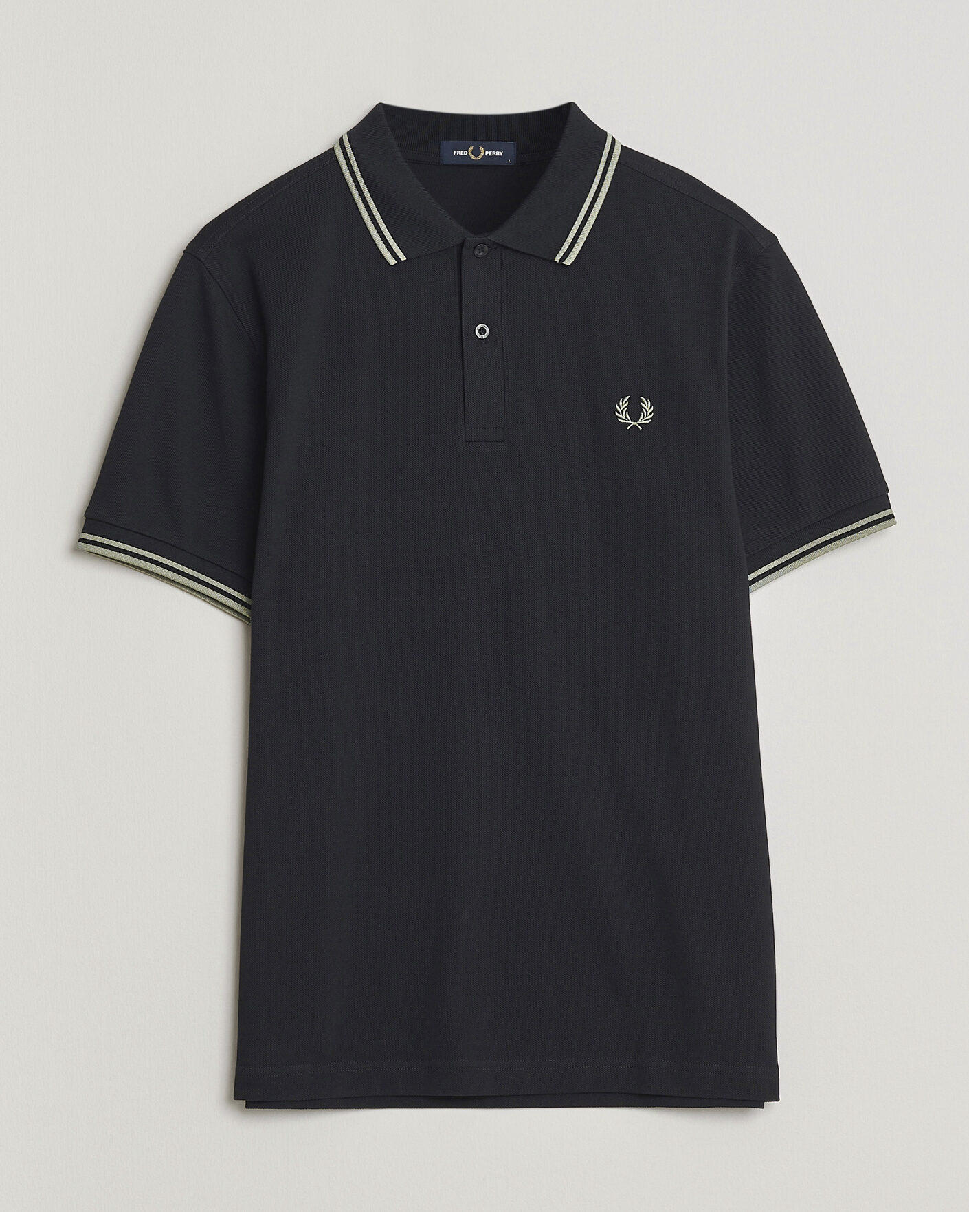 Uomini | Polo | Fred Perry | Twin Tipped Polo Shirt Navy