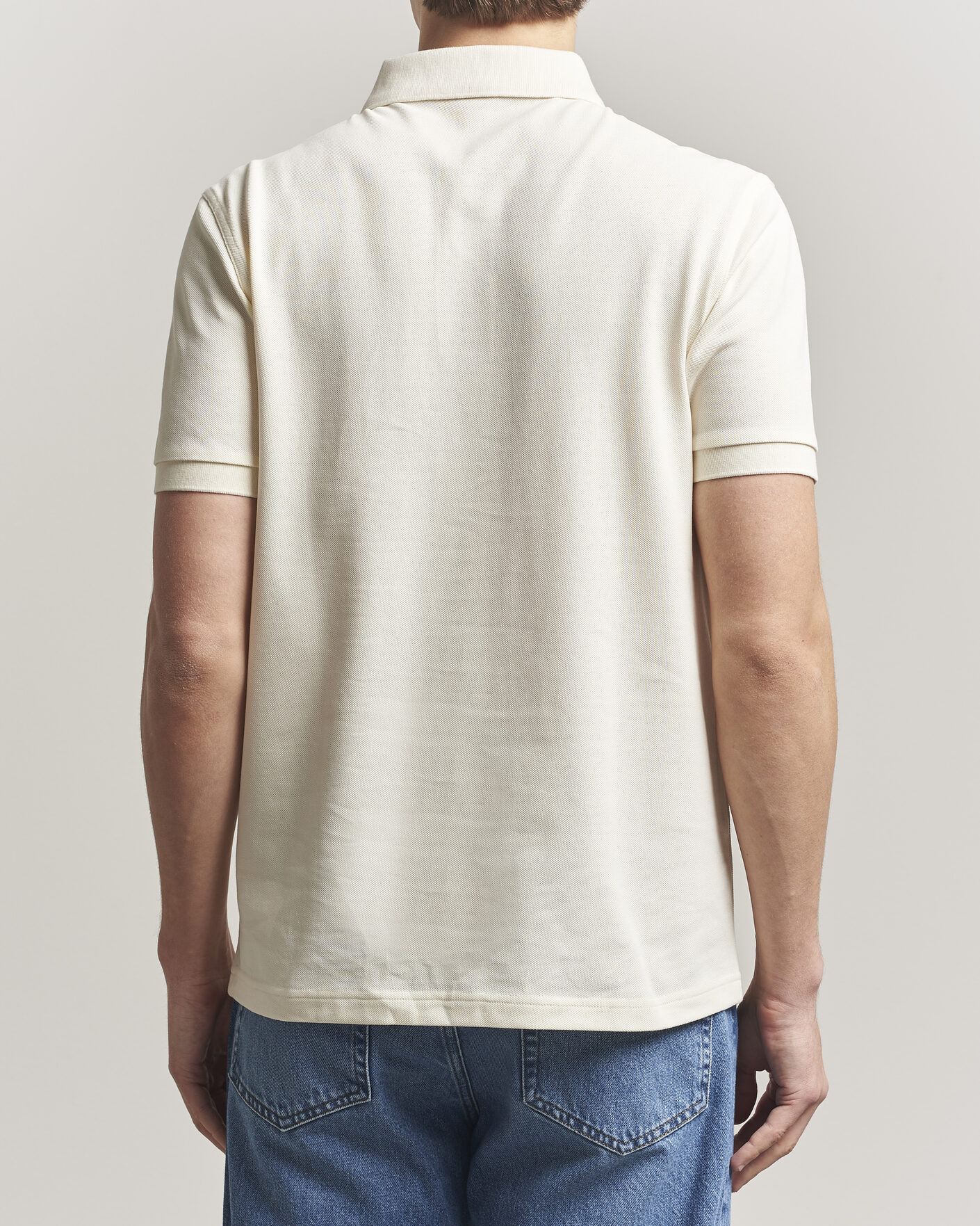 Uomini | Polo | Fred Perry | Plain Polo Ecru