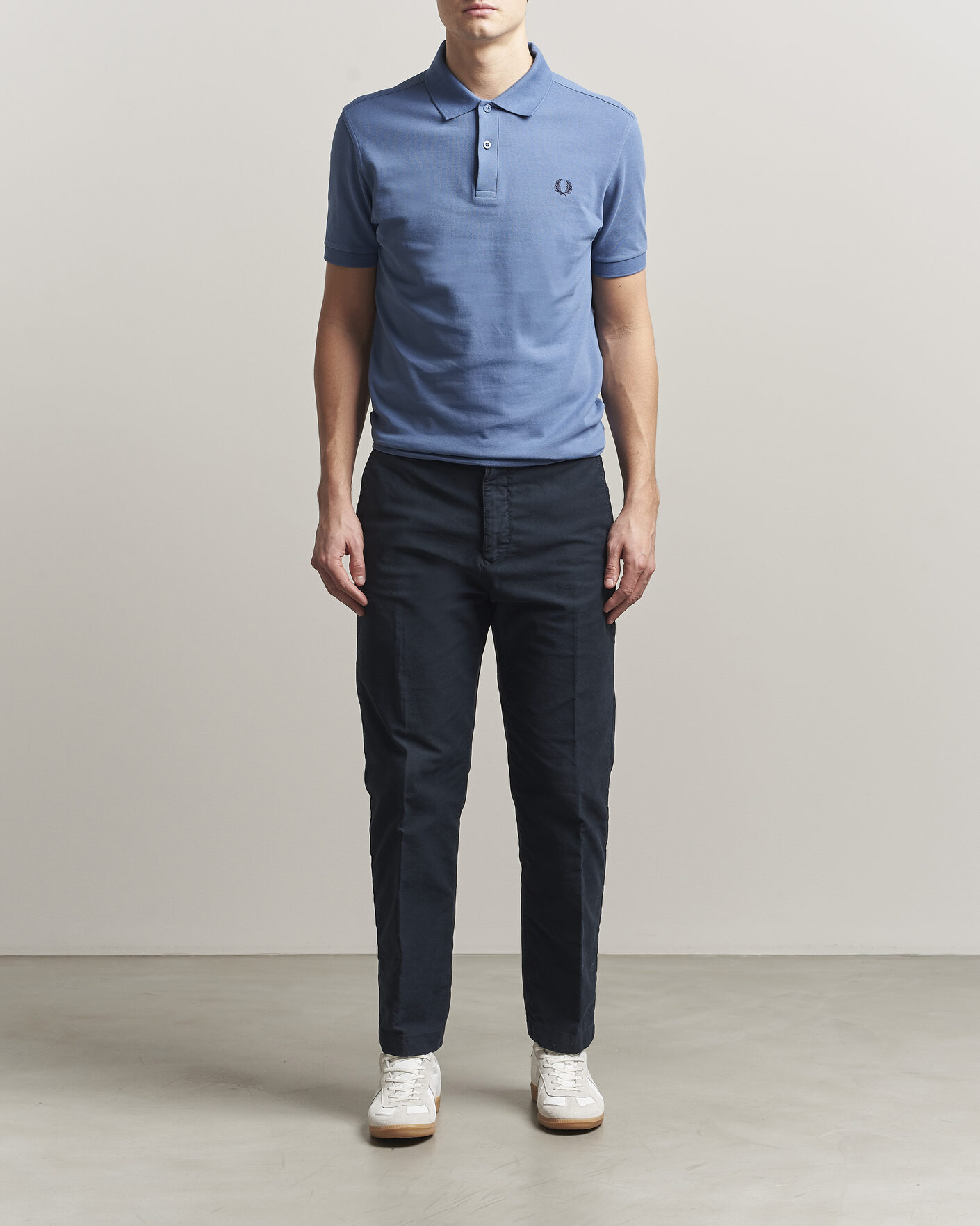 Uomini | Polo | Fred Perry | Plain Polo Ace Blue