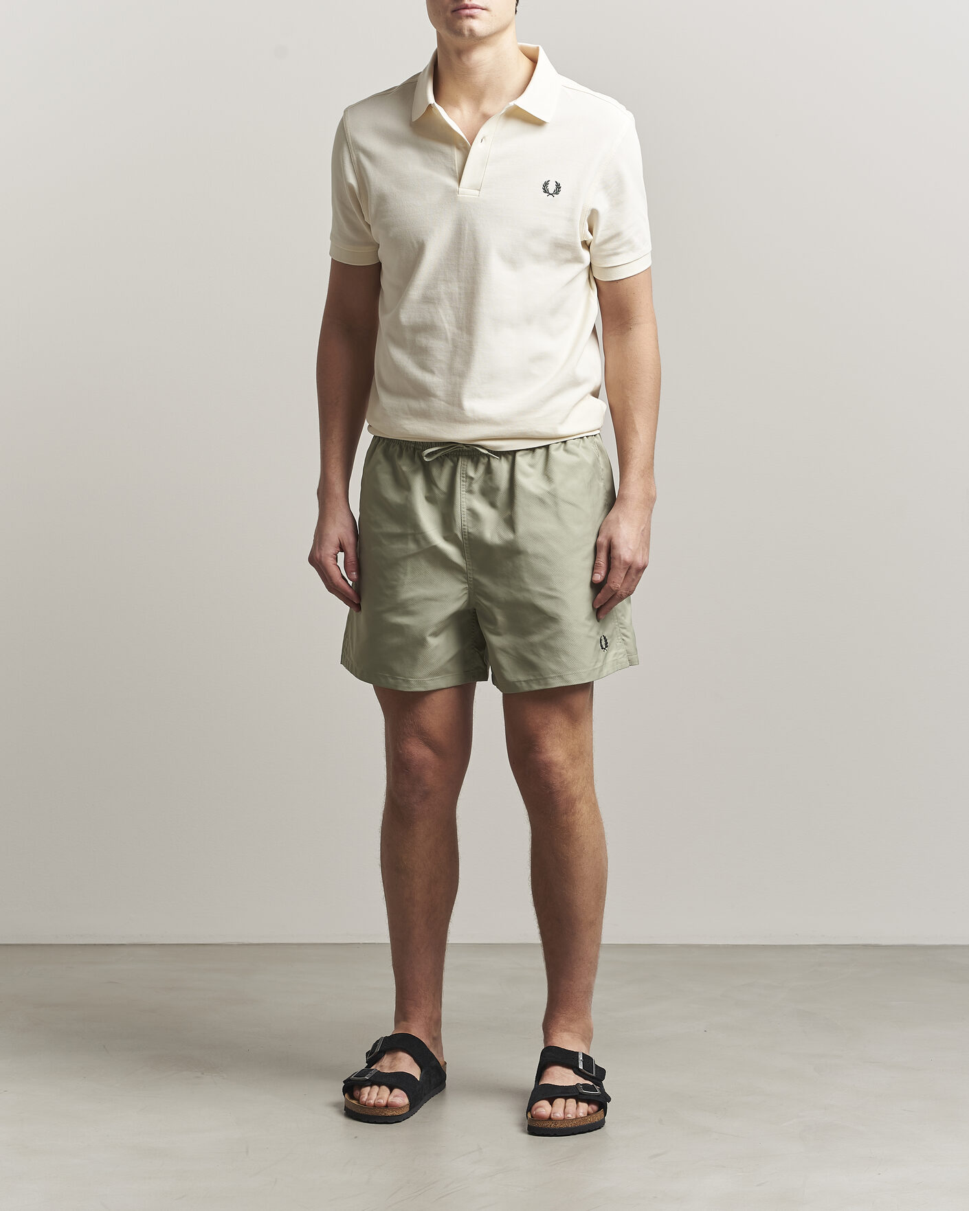 Uomini | Costumi da bagno | Fred Perry | Classic Swimshorts Seagrass Green