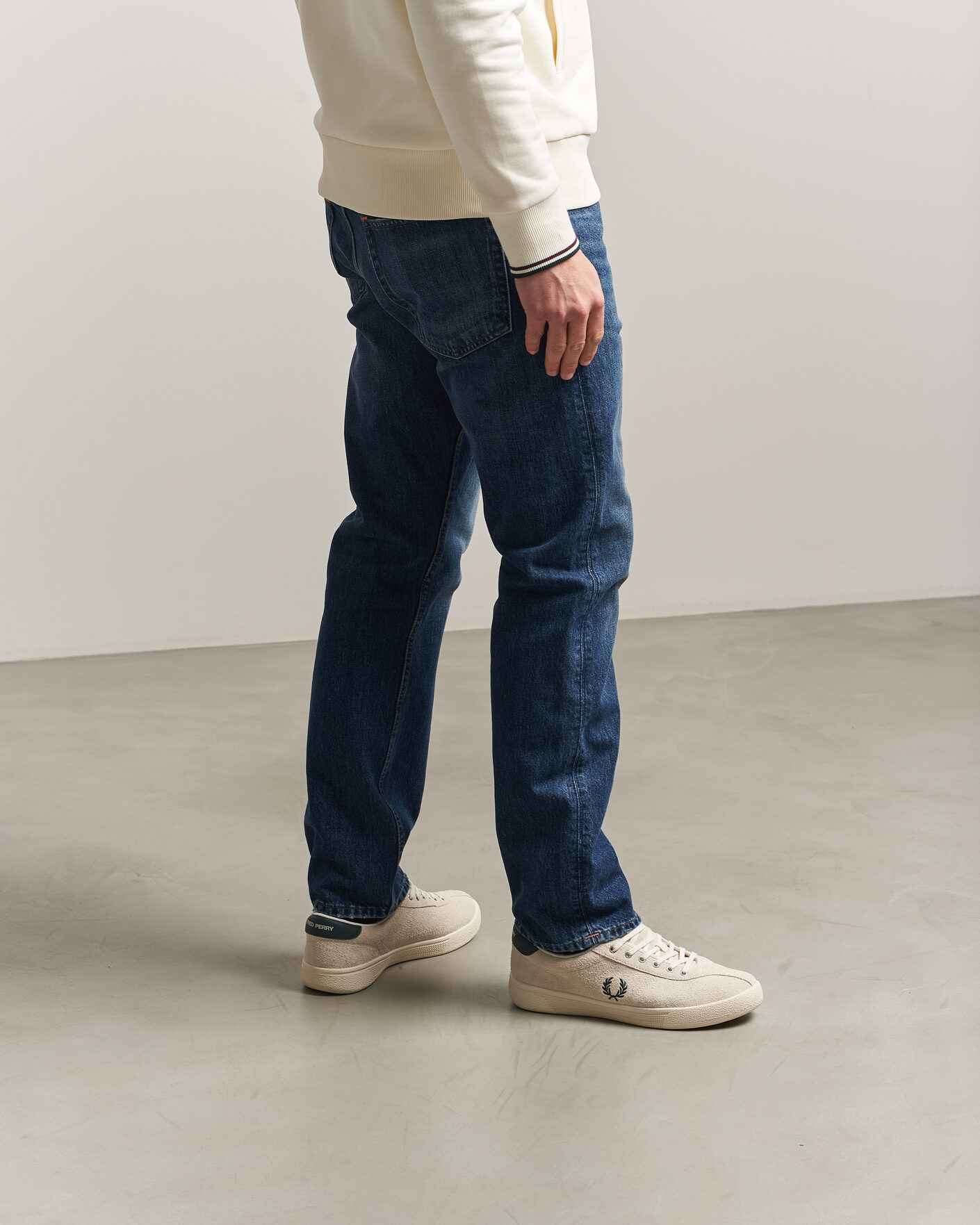 Uomini | Sneakers | Fred Perry | Tennis Suede Sneaker Ecru