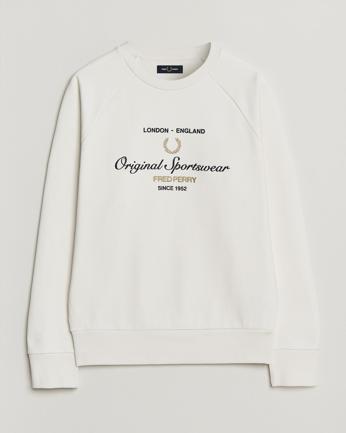Uomini | Maglieria | Fred Perry | Original Sportswear Sweatshirt Snow White