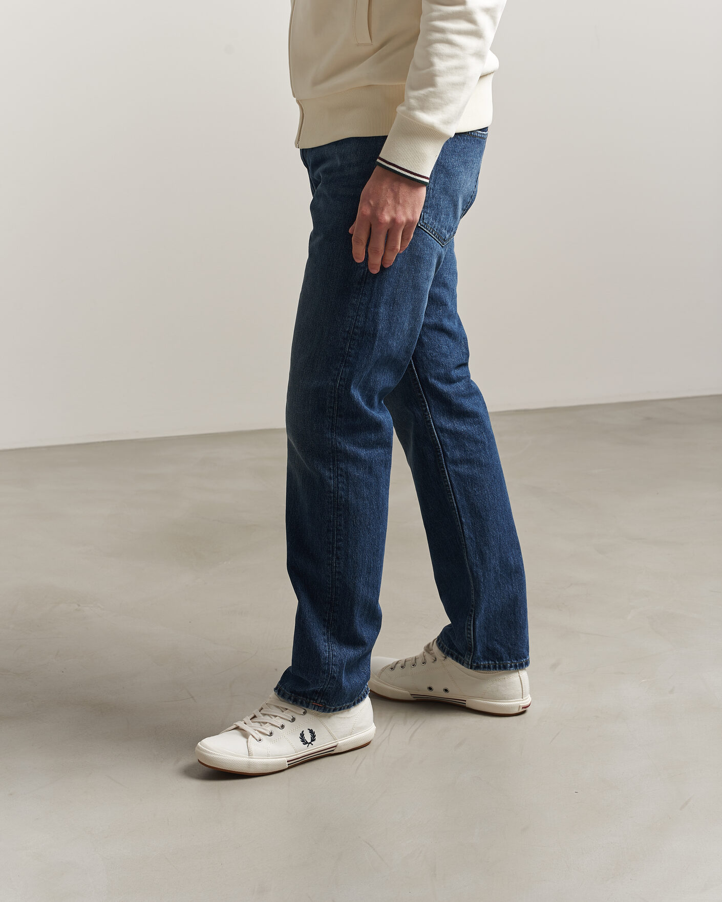 Uomini | Sneakers | Fred Perry | B708 Vintage Tennis Sneaker Snow White