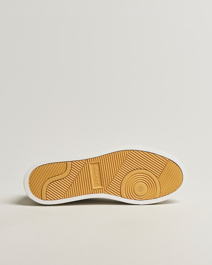 Uomini | Sneakers | Gant | Mc Julien Leather Sneaker White/Dark Tan