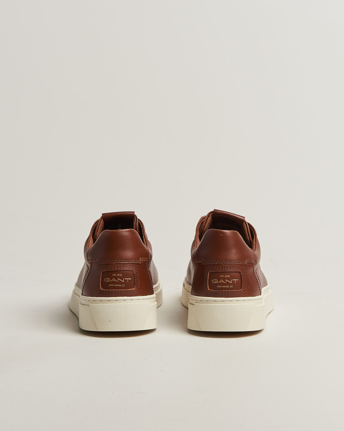 Uomini | Sneakers | GANT | Mc Julien Leather Sneaker Dark Tan