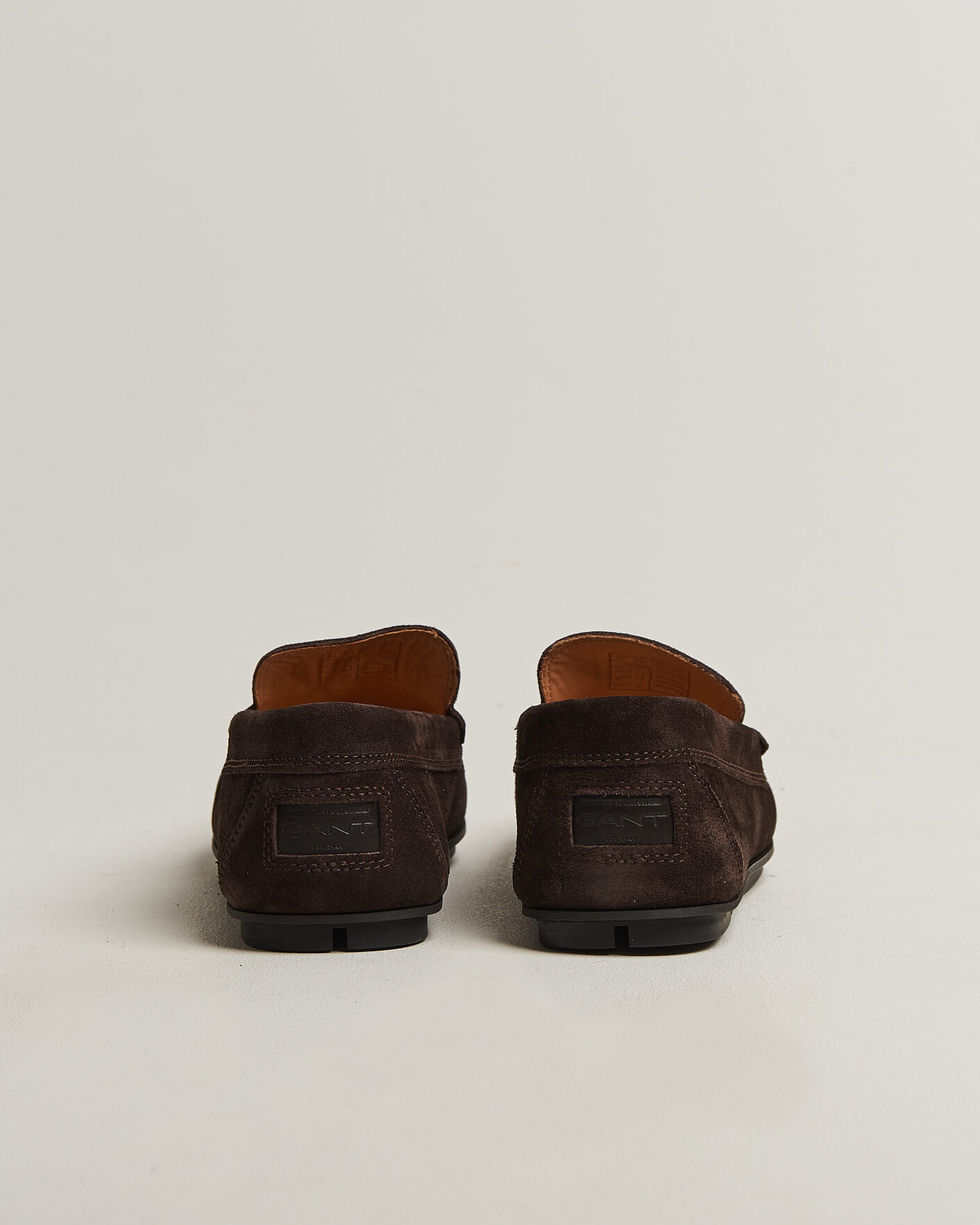 Uomini | Mocassini | Gant | Wilmon Suede Car Shoe Dark Brown