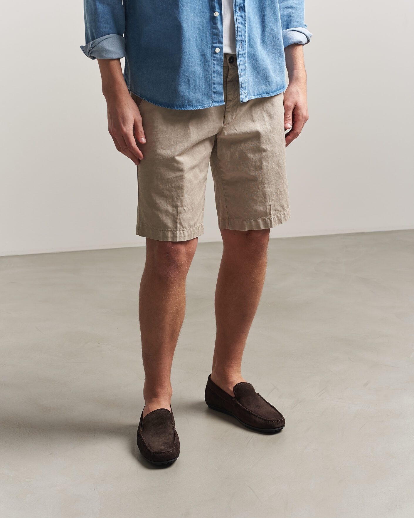 Uomini | Mocassini | Gant | Wilmon Suede Car Shoe Dark Brown