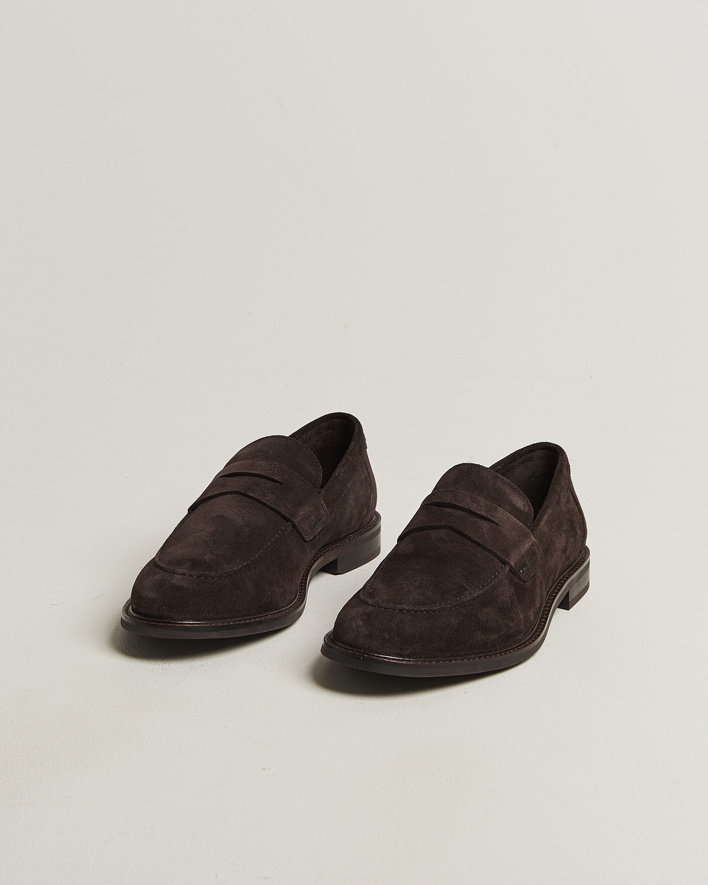 Uomini | Mocassini | GANT | Lozham Suede Loafer Dark Brown