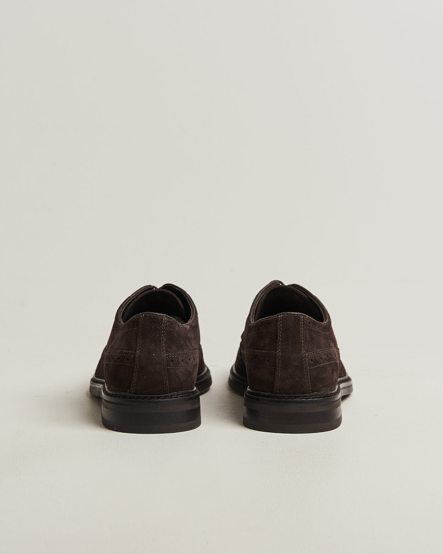 Uomini | Brogues | Gant | Bidford Suede Brouge Dark Brown