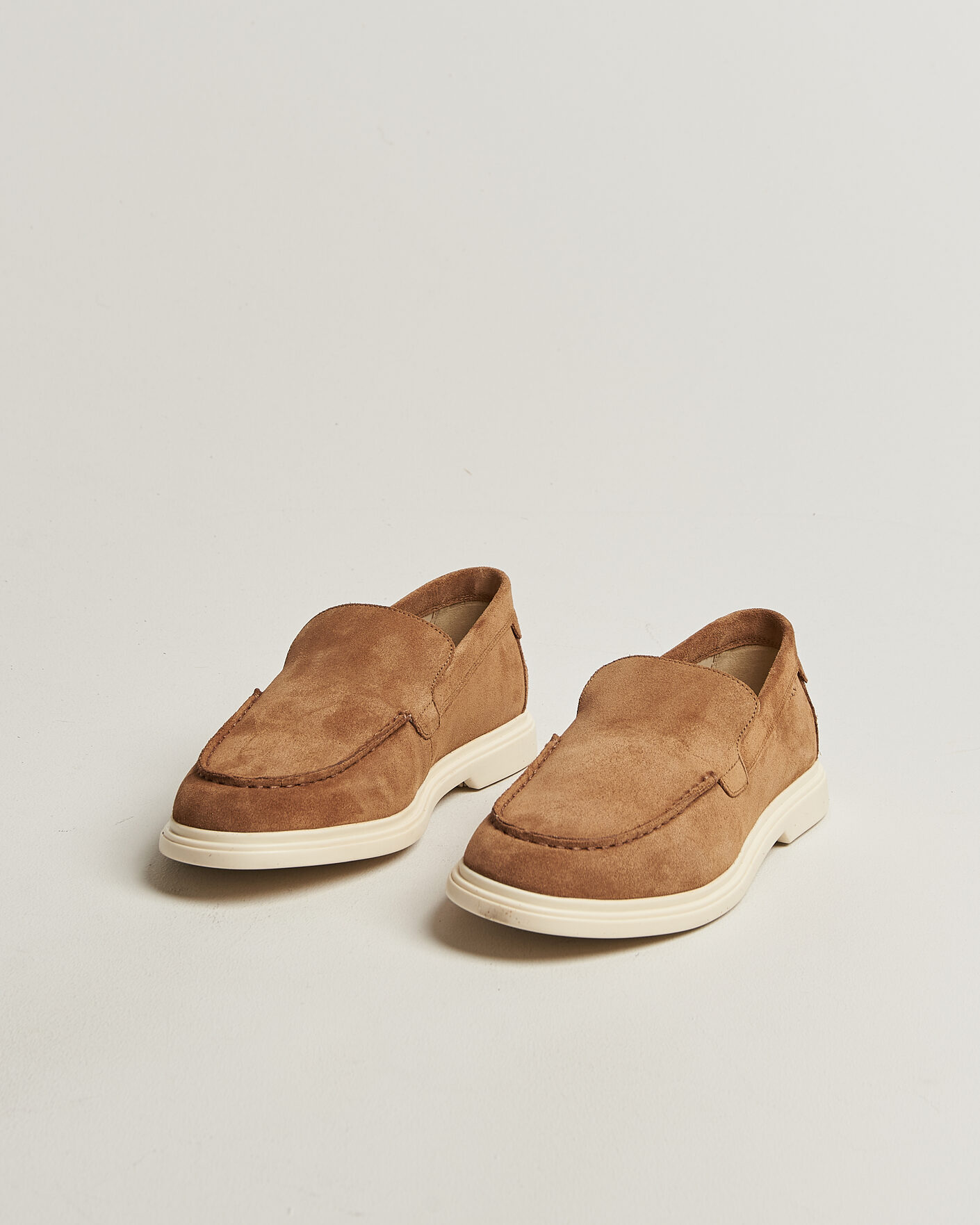 Uomini | Mocassini | Gant | Boery Suede Loafer Warm Sand