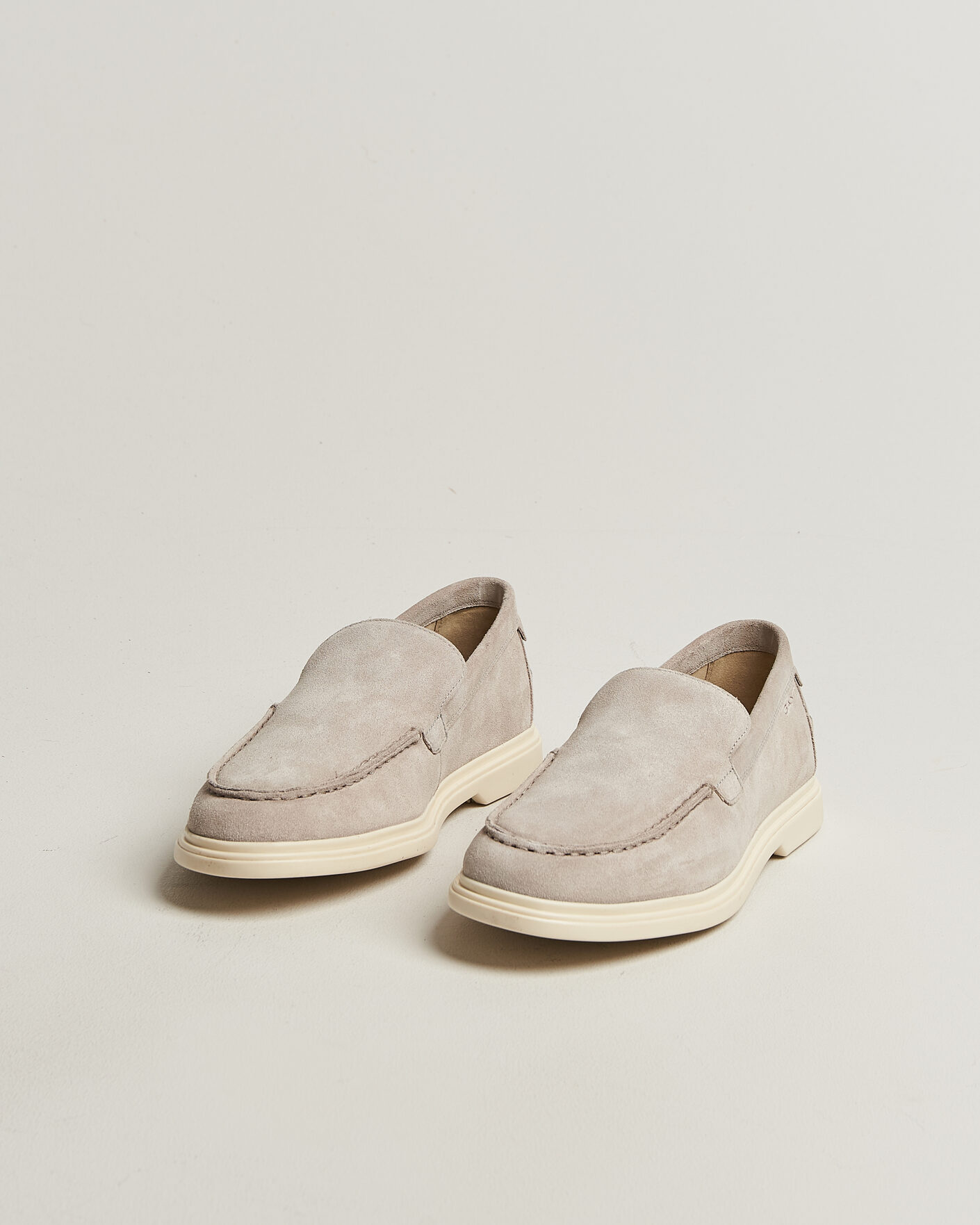Uomini | Mocassini | Gant | Boery Suede Loafer Taupe