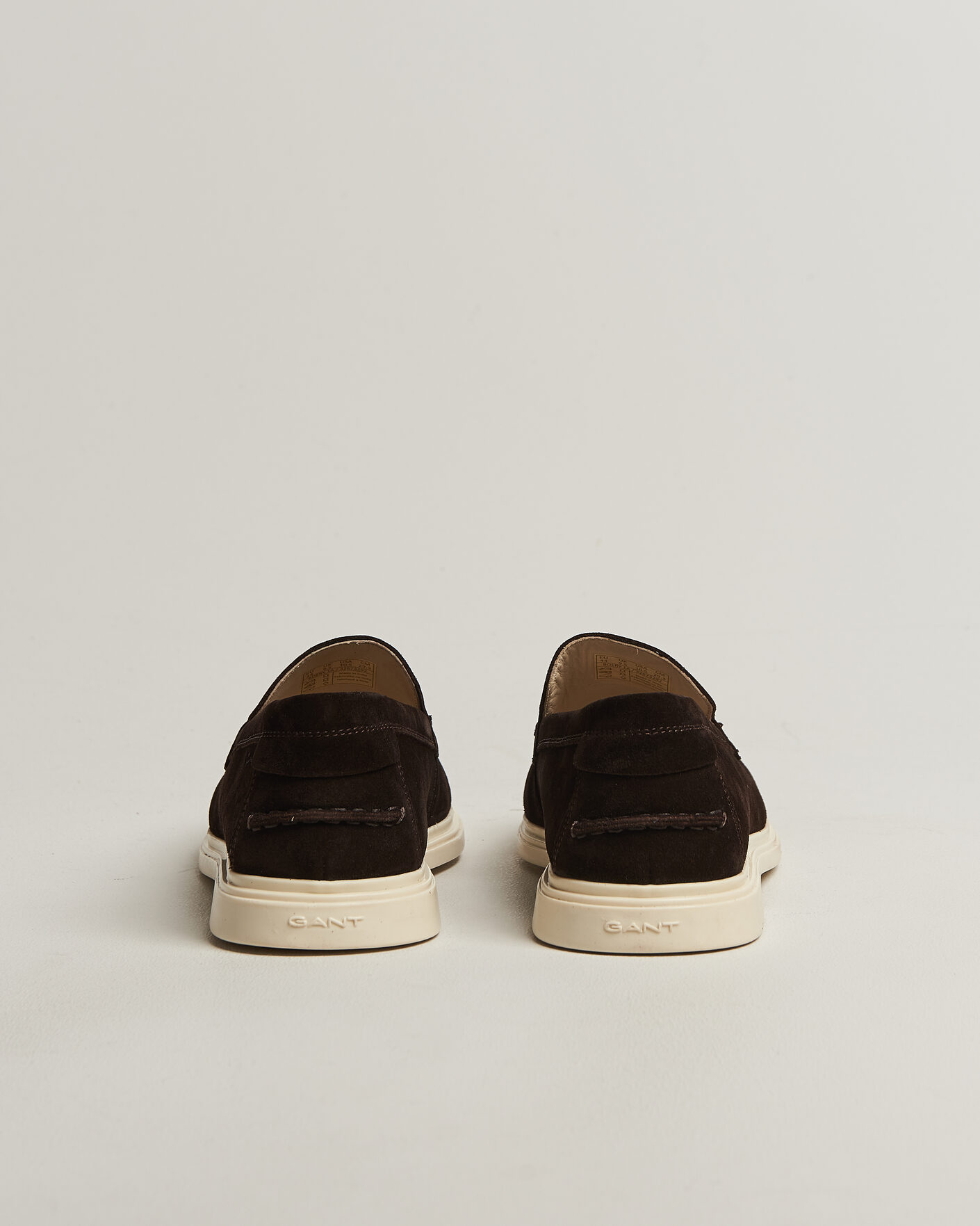 Uomini | Mocassini | GANT | Boery Suede Loafer Dark Brown
