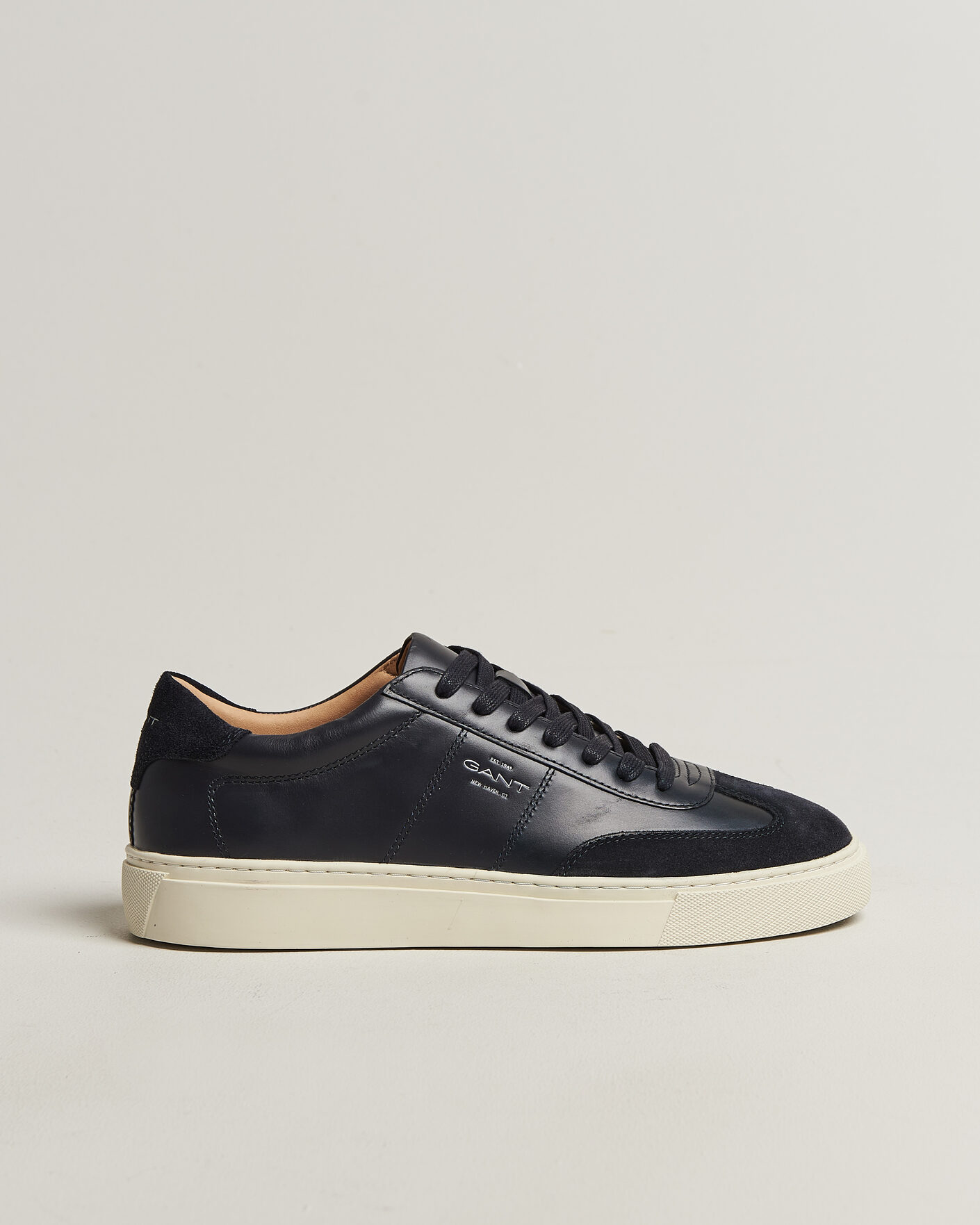 Uomini | Sneakers | GANT | Mc Julien Leather/Suede Sneaker Marine