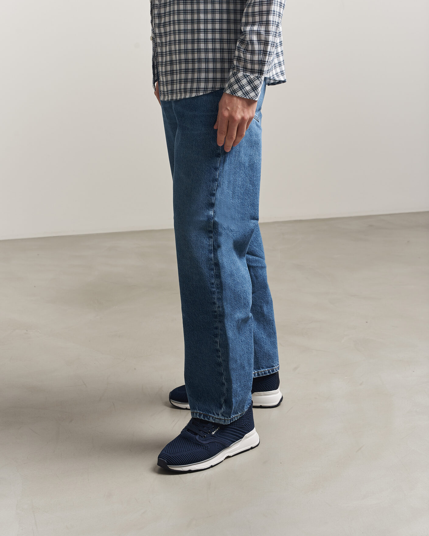 Uomini | GANT Beeker Running Sneaker Marine | Gant | Beeker Running Sneaker Marine