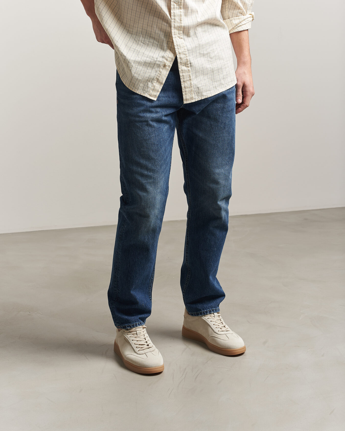 Uomini | Sneakers | Gant | Cuzmo Suede Sneaker Sand