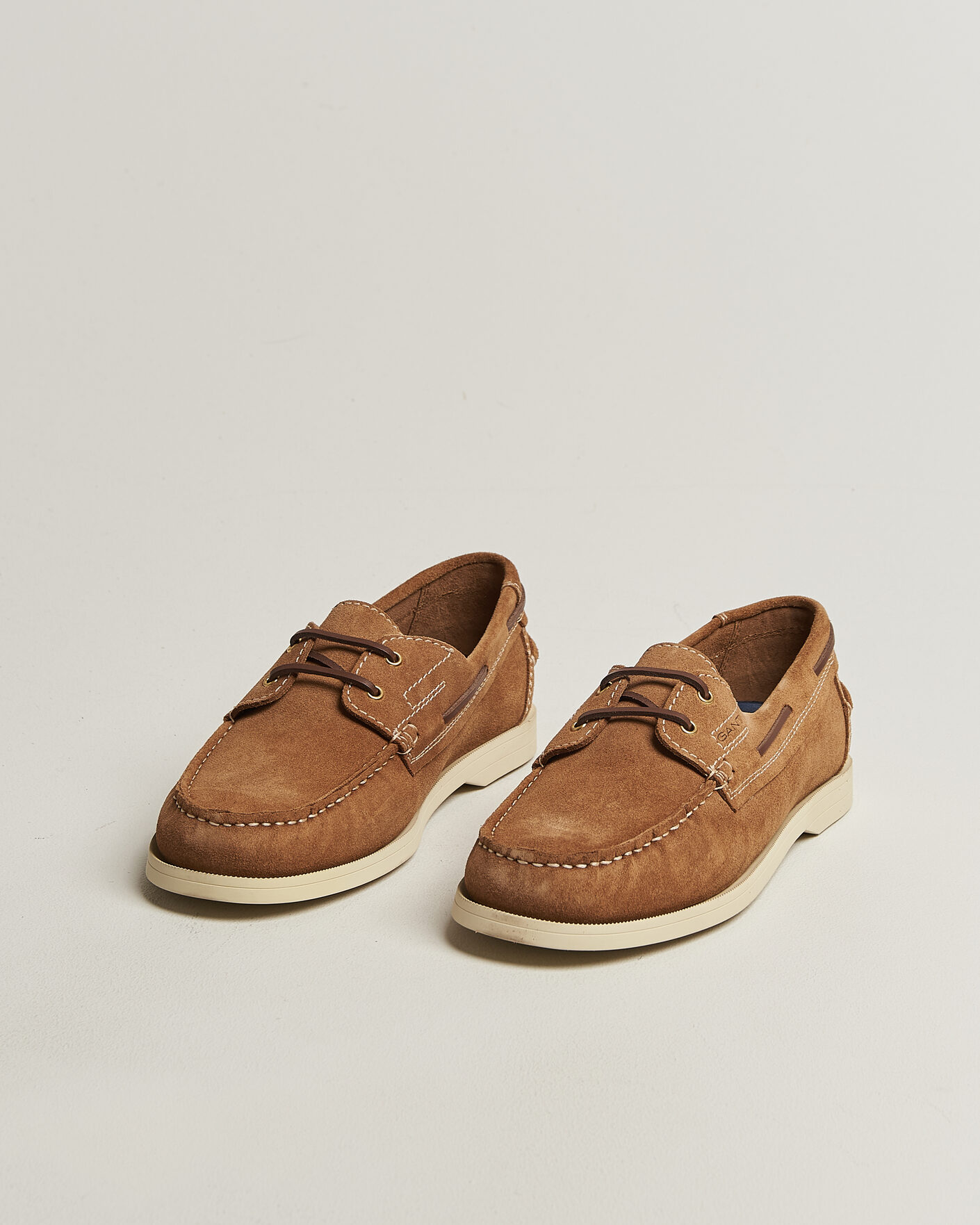 Uomini | Scarpe da barca | Gant | Yardport Suede Boat Shoe Warm Sand
