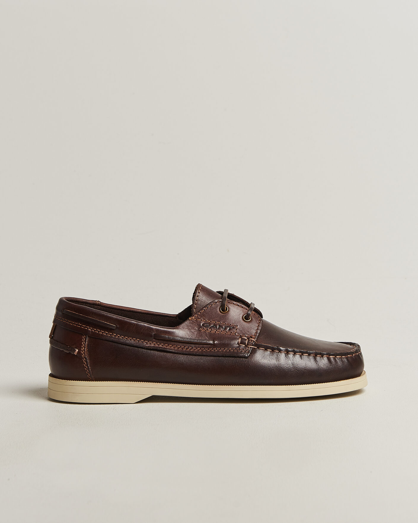 Uomini | Scarpe da barca | Gant | Yardport Leather Boat Shoe Brown