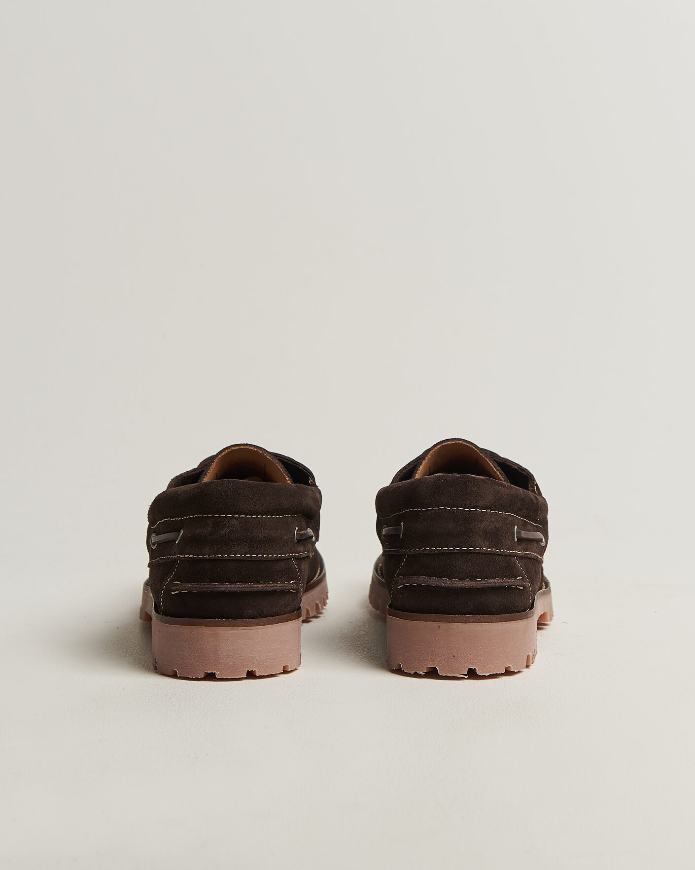 Uomini | Scarpe da barca | Gant | Tratton Suede Boat Shoe Dark Brown