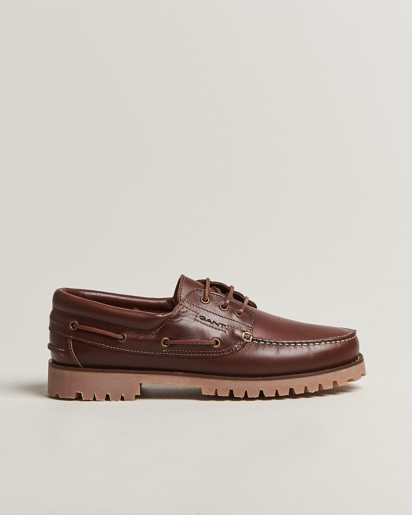 Uomini | Scarpe da barca | GANT | Tratton Leather Boat Shoe Brown