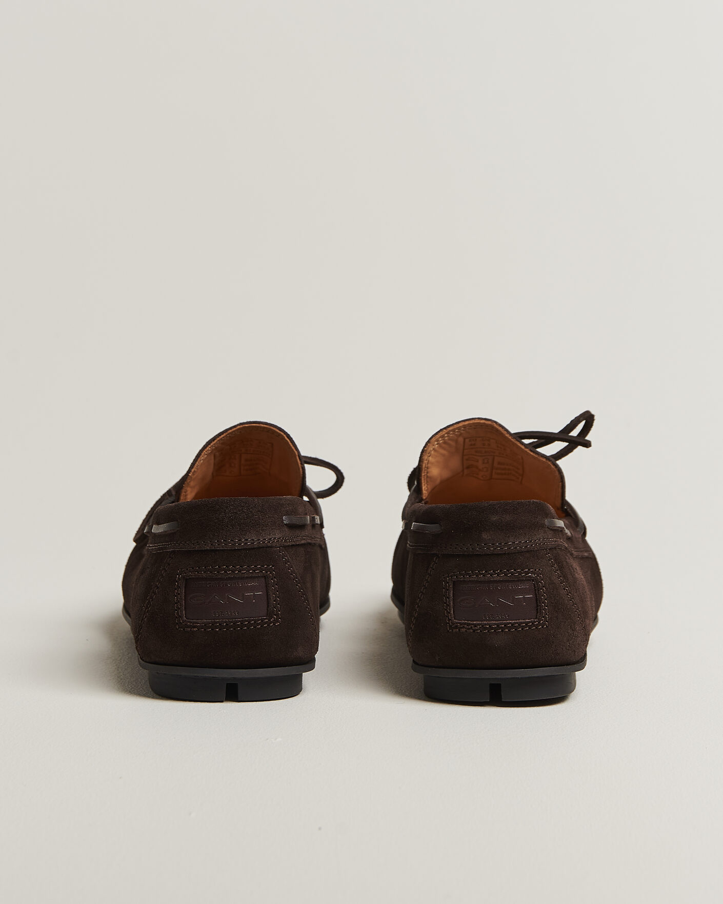 Uomini | GANT Wilmon Laced Suede Car Shoe Dark Brown | Gant | Wilmon Laced Suede Car Shoe Dark Brown