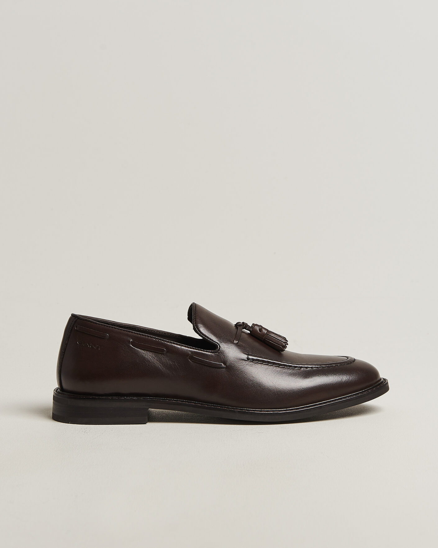Uomini | Mocassini | GANT | Lozham Leather Tassle Loafer Dark Brown