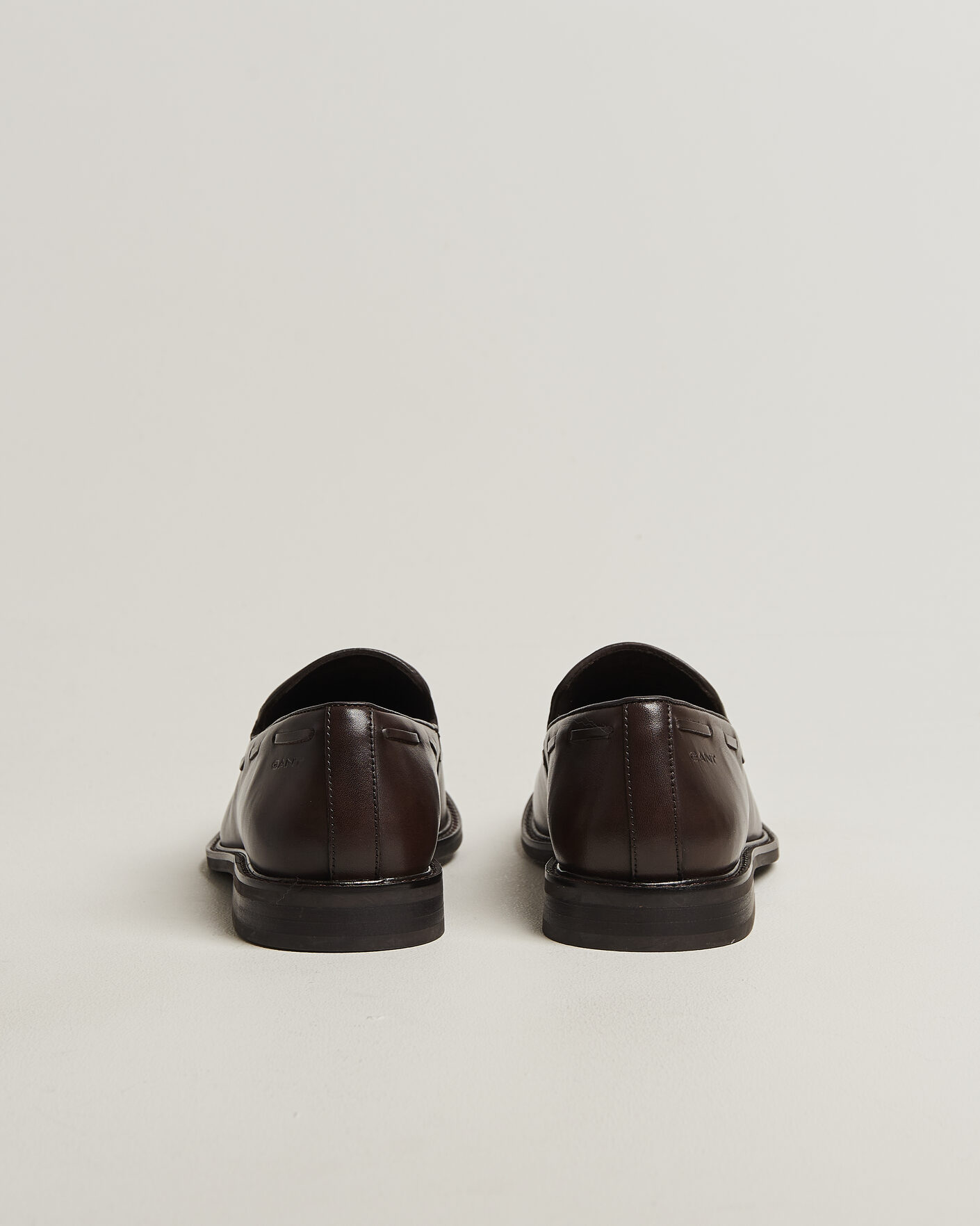Uomini | Mocassini | GANT | Lozham Leather Tassle Loafer Dark Brown