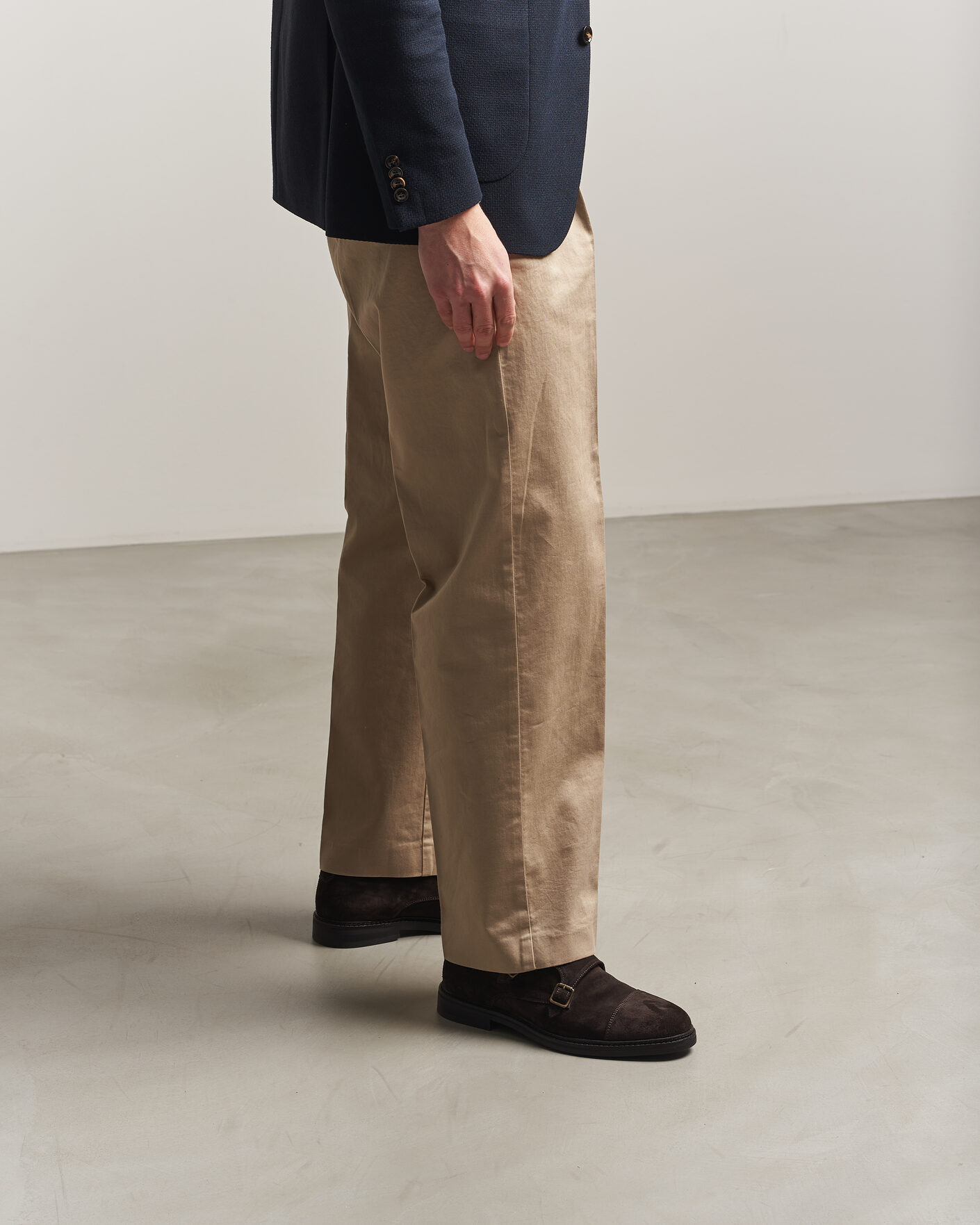 Uomini | Scarpe con cinturino alla caviglia | GANT | Bidford Suede Double Monkstrap Dark Brown