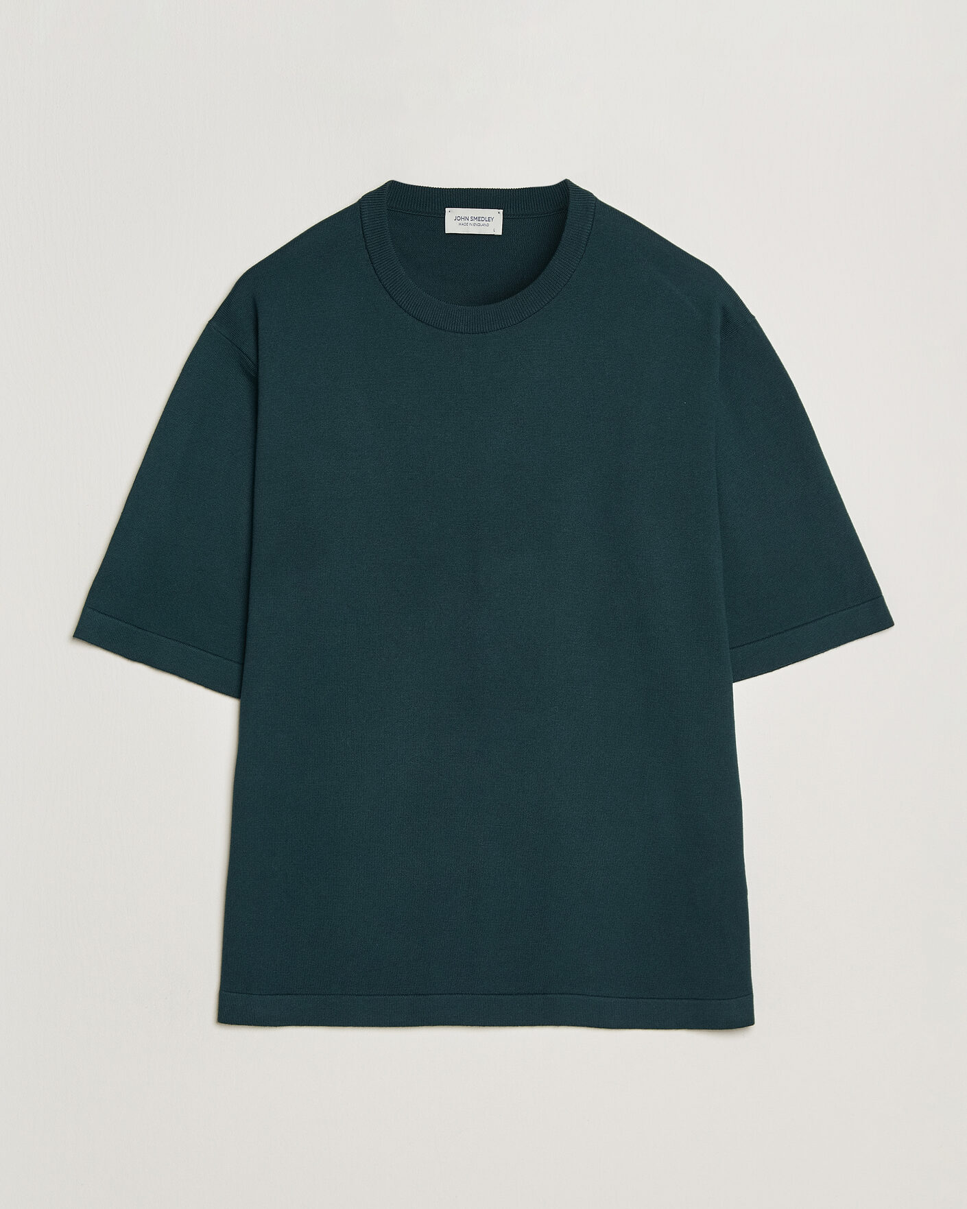 Uomini | T-shirt | John Smedley | Tindall Sea Island Cotton T-Shirt Rainforest