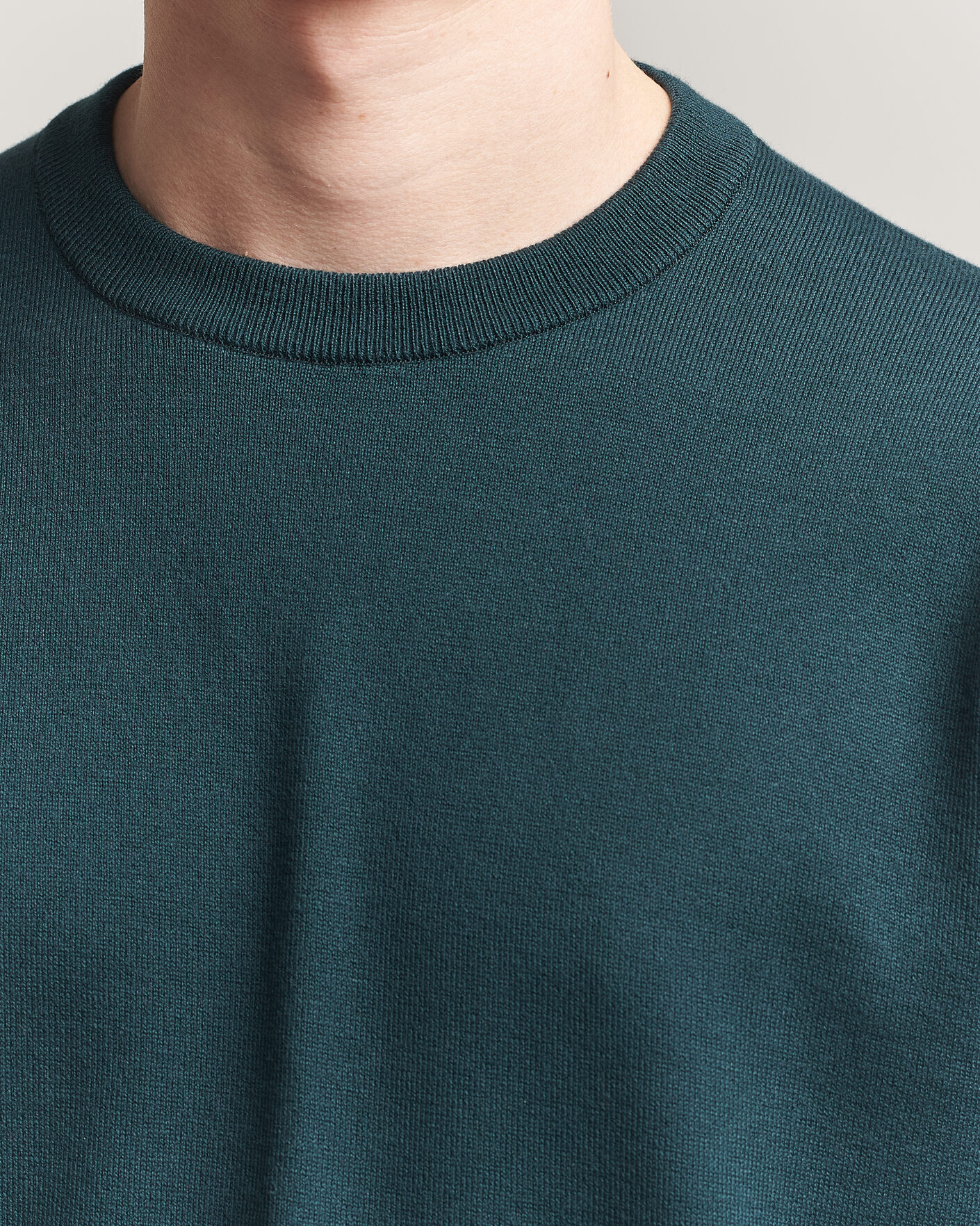 Uomini | T-shirt | John Smedley | Tindall Sea Island Cotton T-Shirt Rainforest