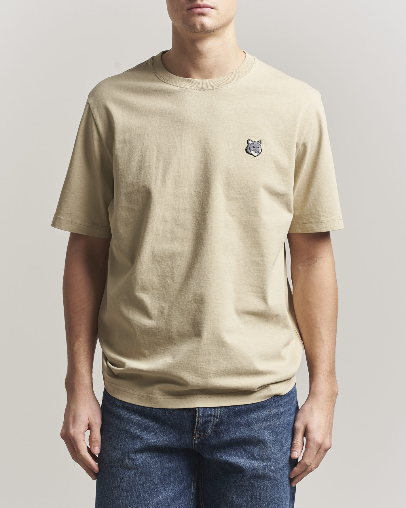 Uomini | T-shirt | Maison Kitsuné | Bold Fox Head T-Shirt Tea Leaf