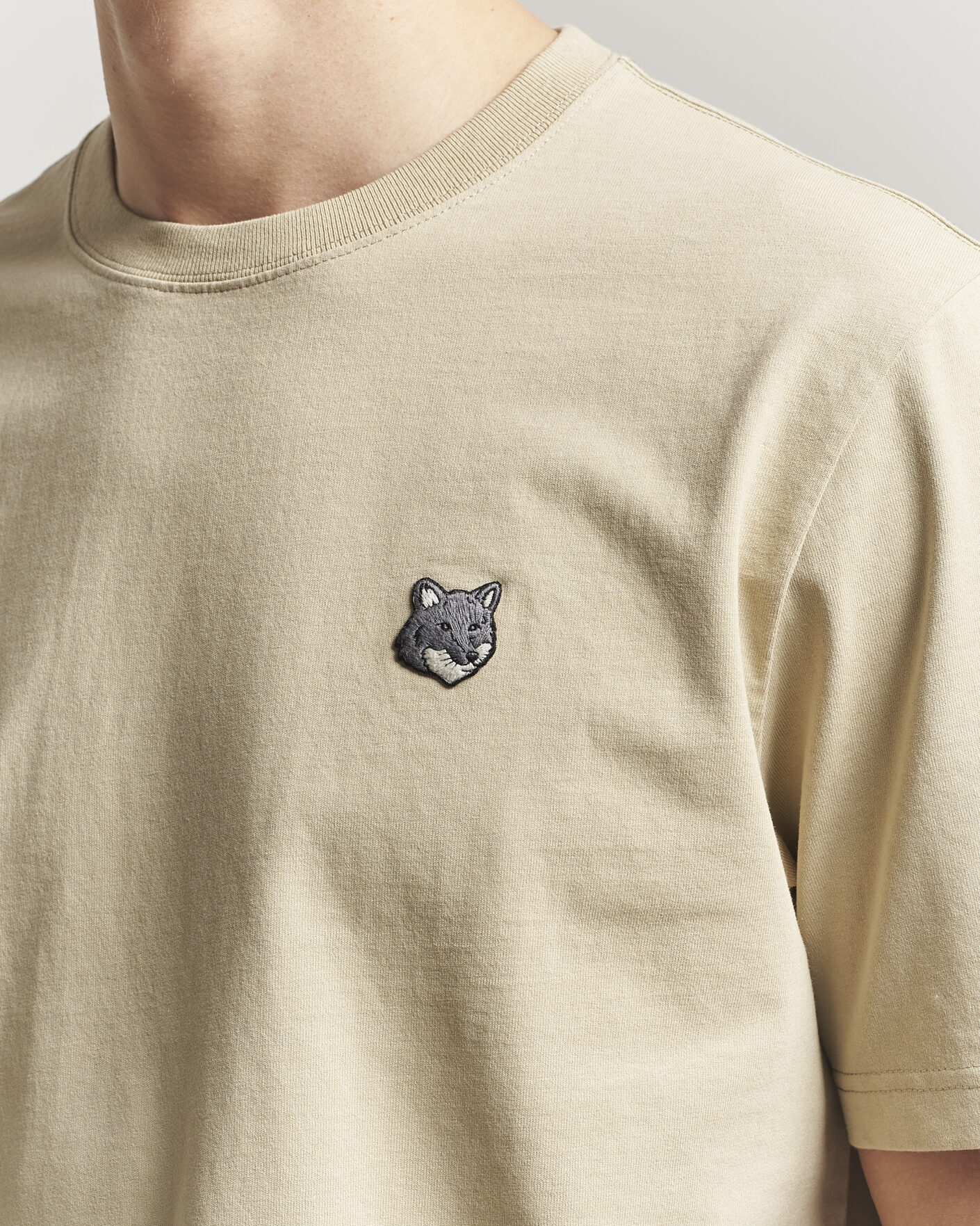 Uomini | T-shirt | Maison Kitsuné | Bold Fox Head T-Shirt Tea Leaf