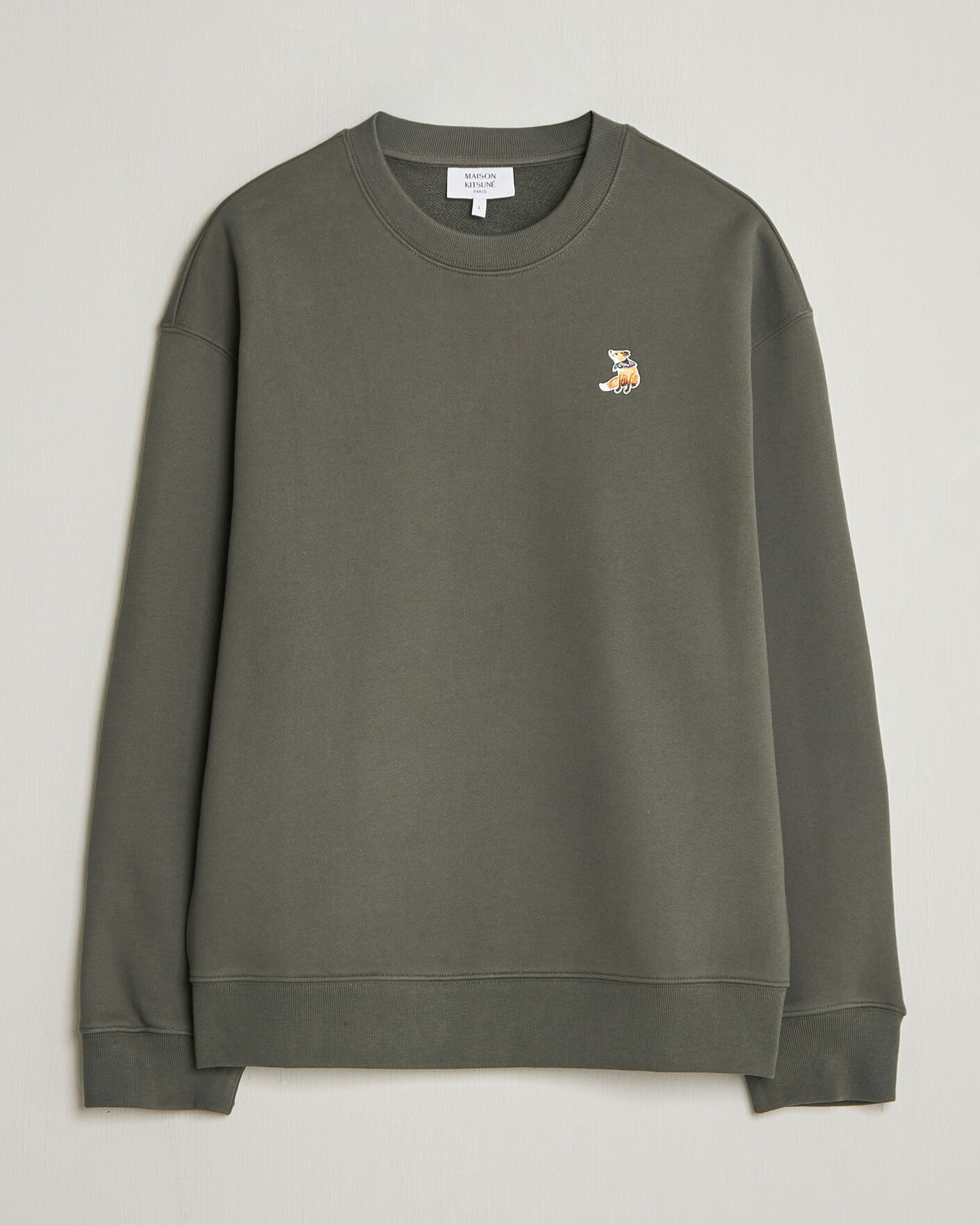 Uomini | Maglieria | Maison Kitsuné | Dreaming Fox Sweatshirt Beluga