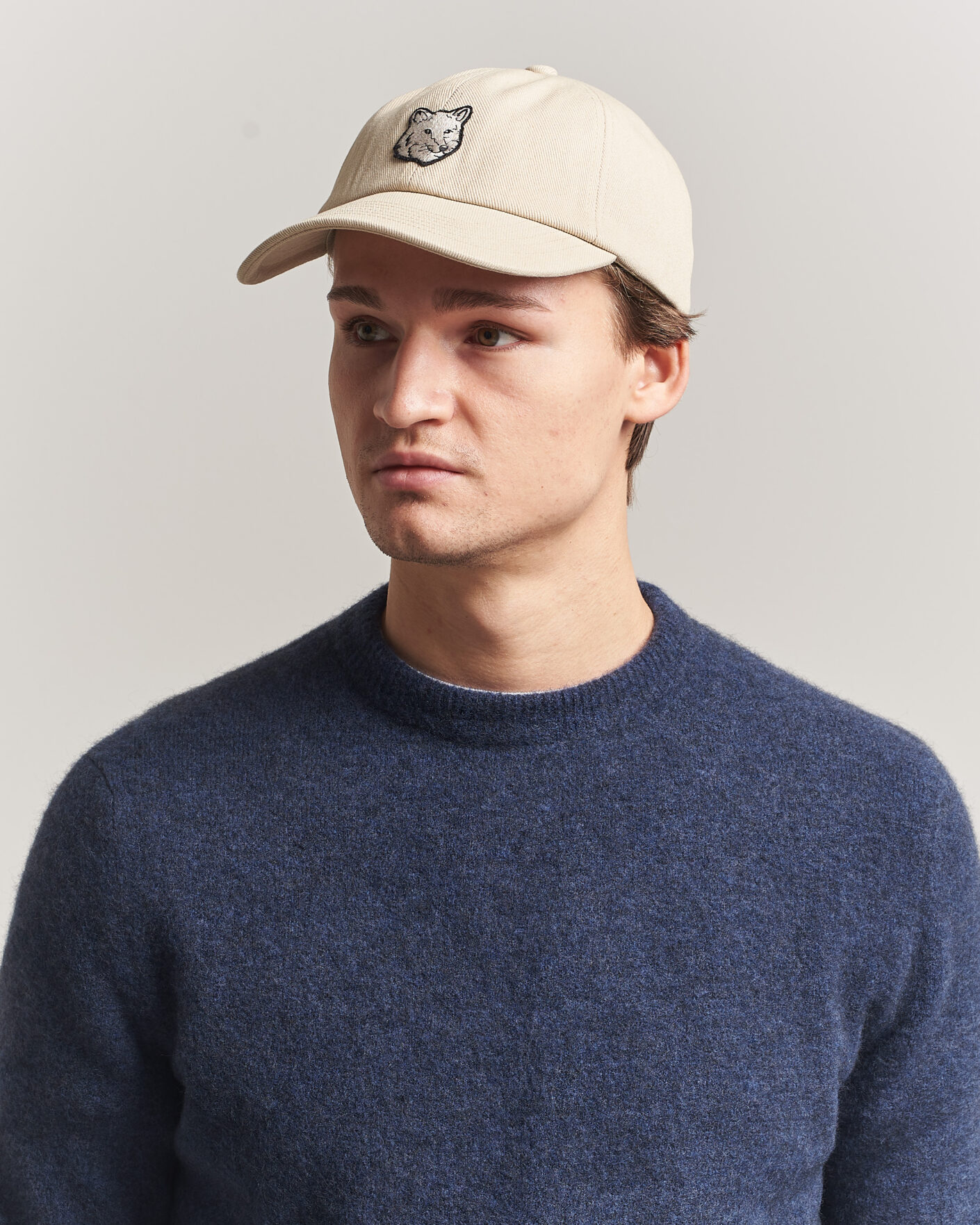 Uomini | Cappelli & Berretti | Maison Kitsuné | Tonal Fox Head Cap Tea Leaf