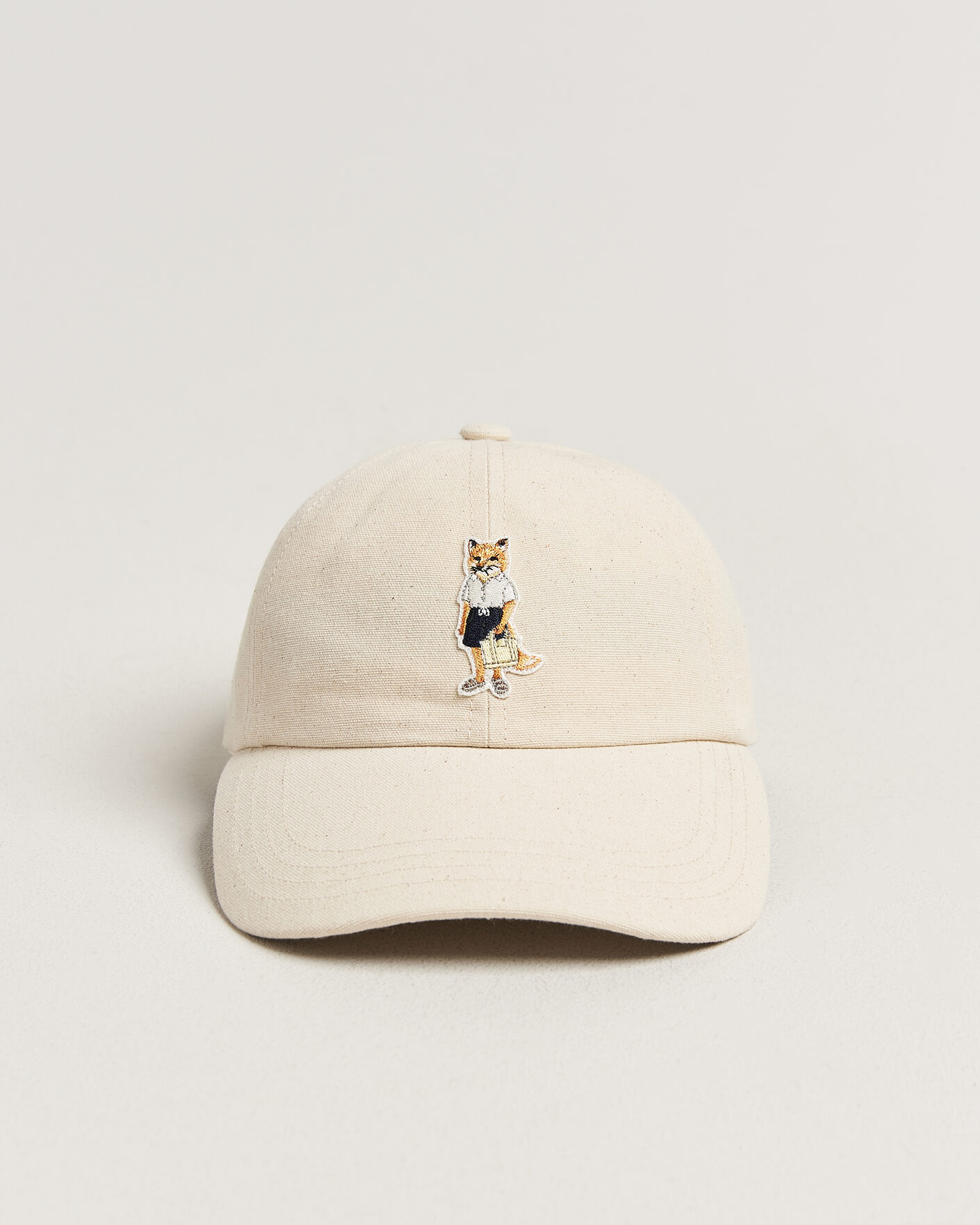 Uomini | Cappelli & Berretti | Maison Kitsuné | Dressed Fox Cap Noble Beige