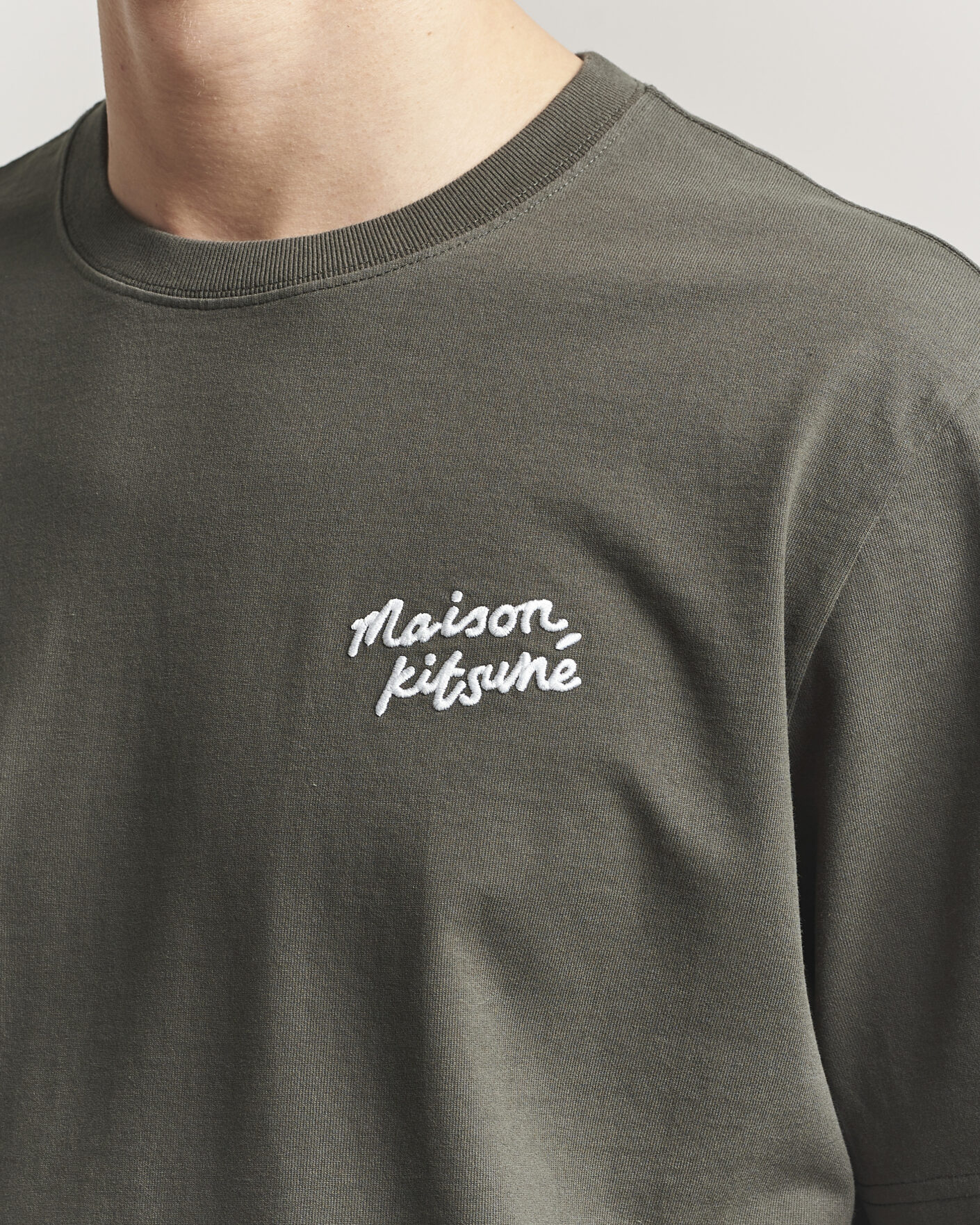 Uomini | T-shirt | Maison Kitsuné | Handwriting T-Shirt Beluga