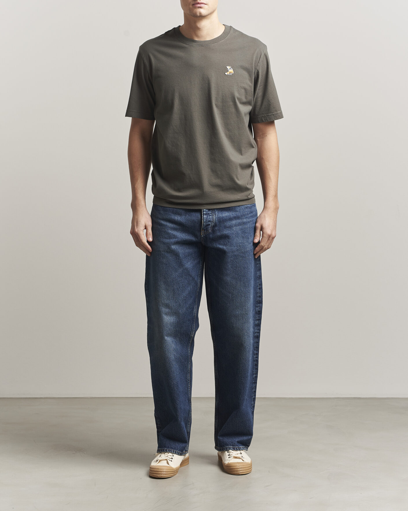 Uomini | T-shirt | Maison Kitsuné | Dreaming Fox T-Shirt Beluga