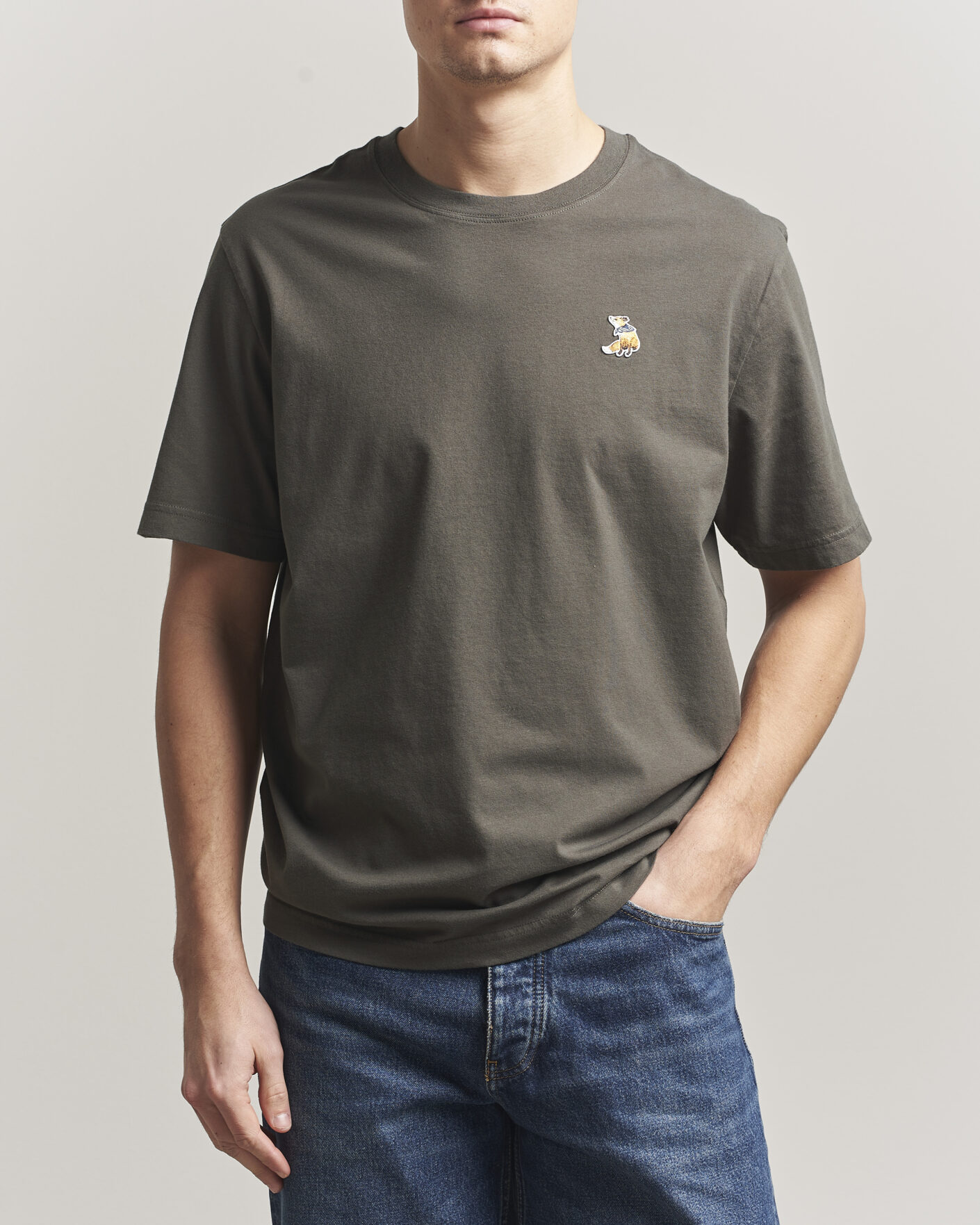 Uomini | T-shirt | Maison Kitsuné | Dreaming Fox T-Shirt Beluga