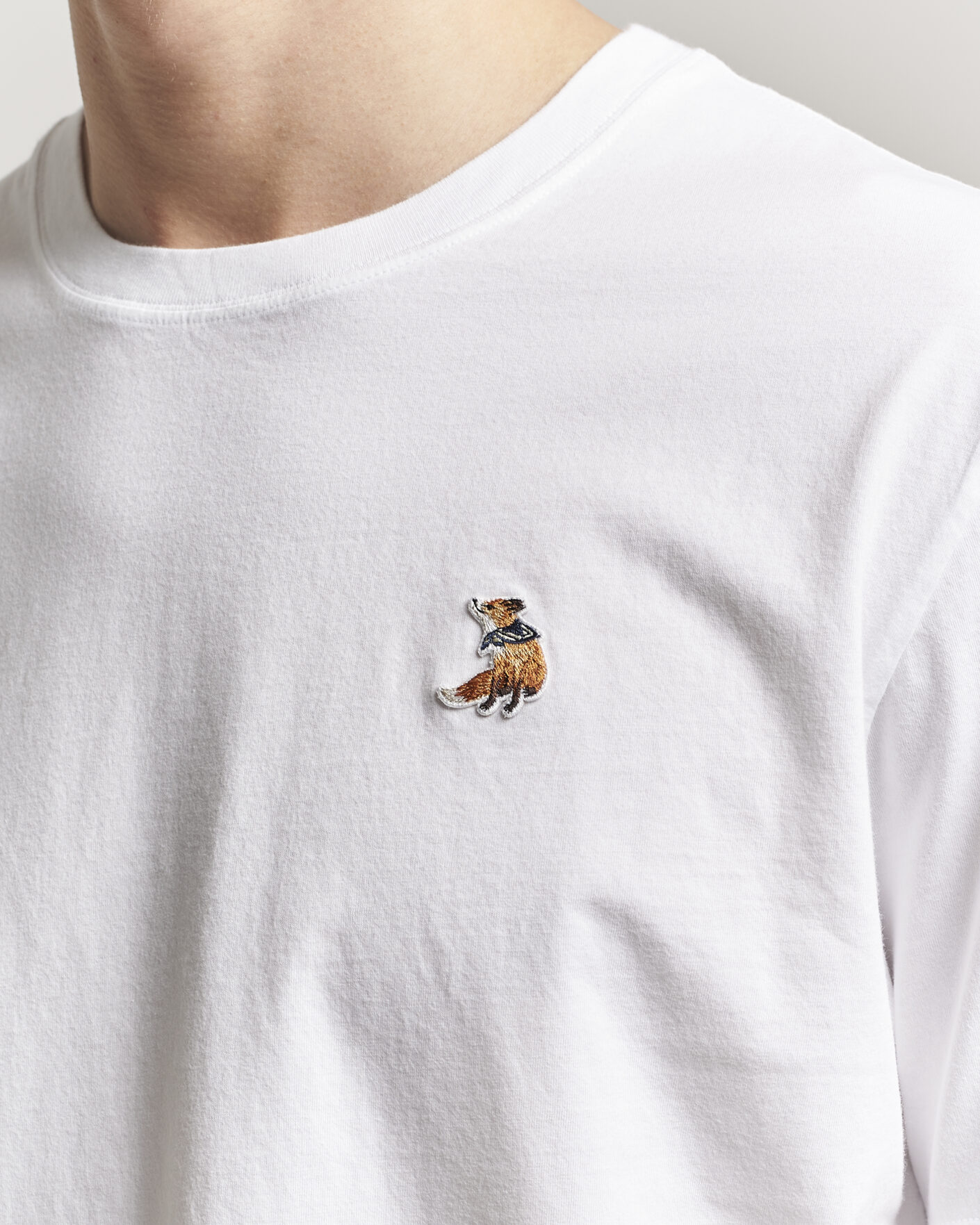 Uomini | T-shirt | Maison Kitsuné | Dreaming Fox T-Shirt White