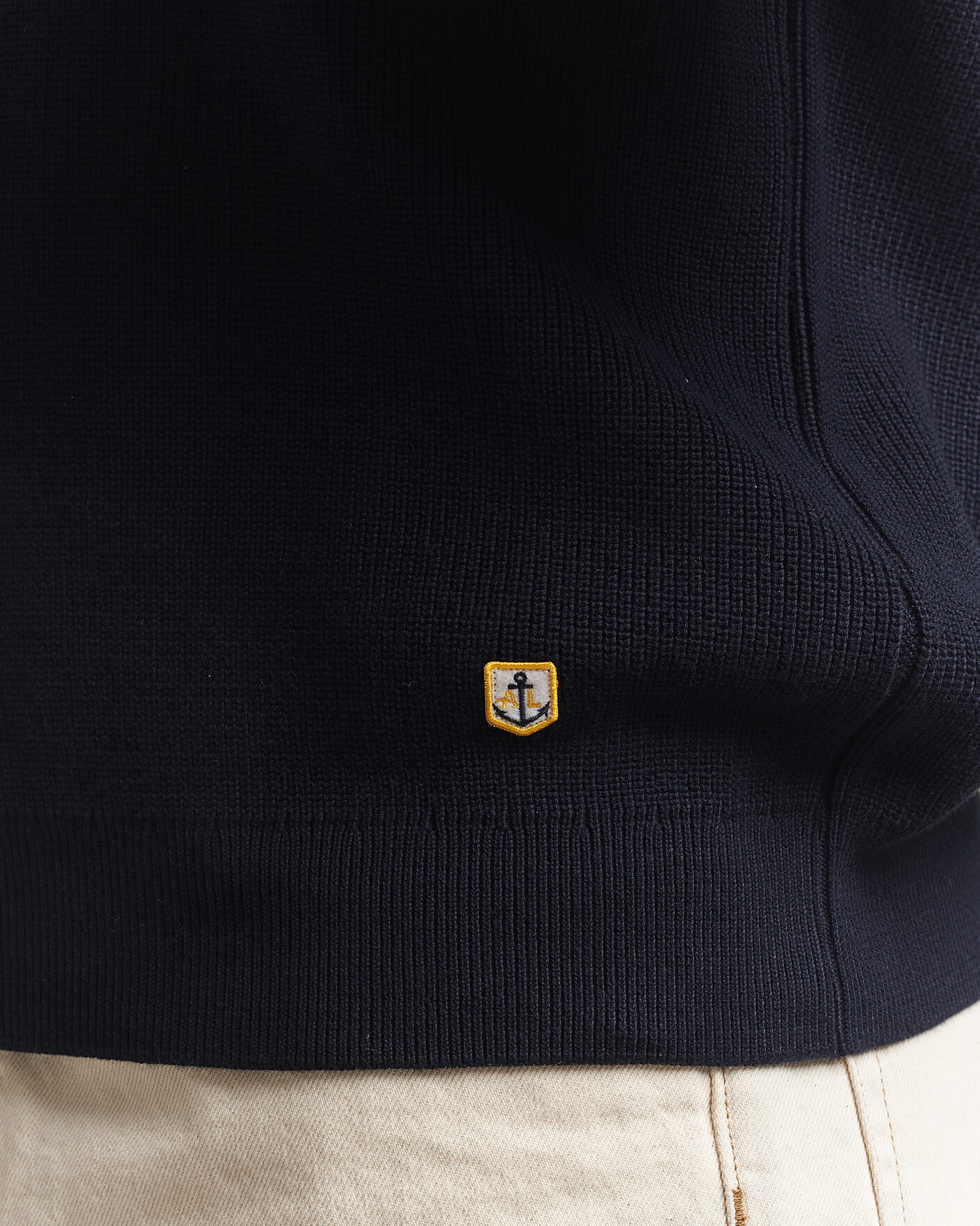 Uomini | Maglieria | Armor-lux | Heritage Knitted Polo Marine Deep