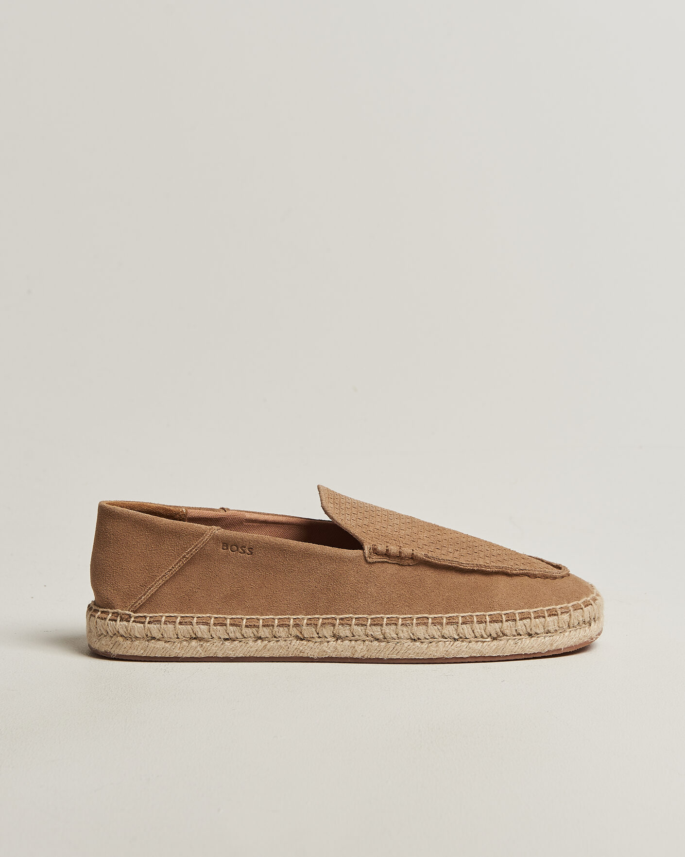 Uomini | Espadrillas | BOSS BLACK | Madeira Suede Espadrilles Medium Beige