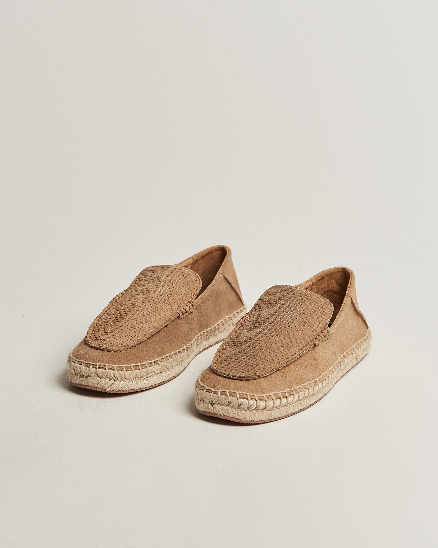 Uomini | Espadrillas | BOSS BLACK | Madeira Suede Espadrilles Medium Beige