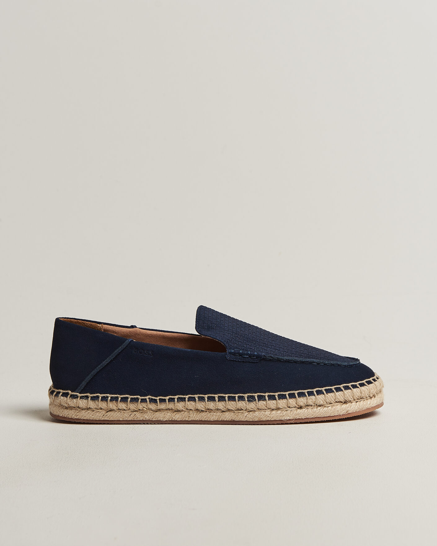 Uomini | Espadrillas | BOSS BLACK | Madeira Suede Espadrilles Dark Blue