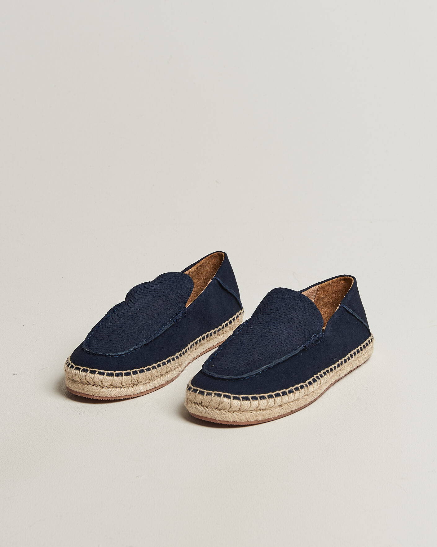 Uomini | Espadrillas | BOSS BLACK | Madeira Suede Espadrilles Dark Blue